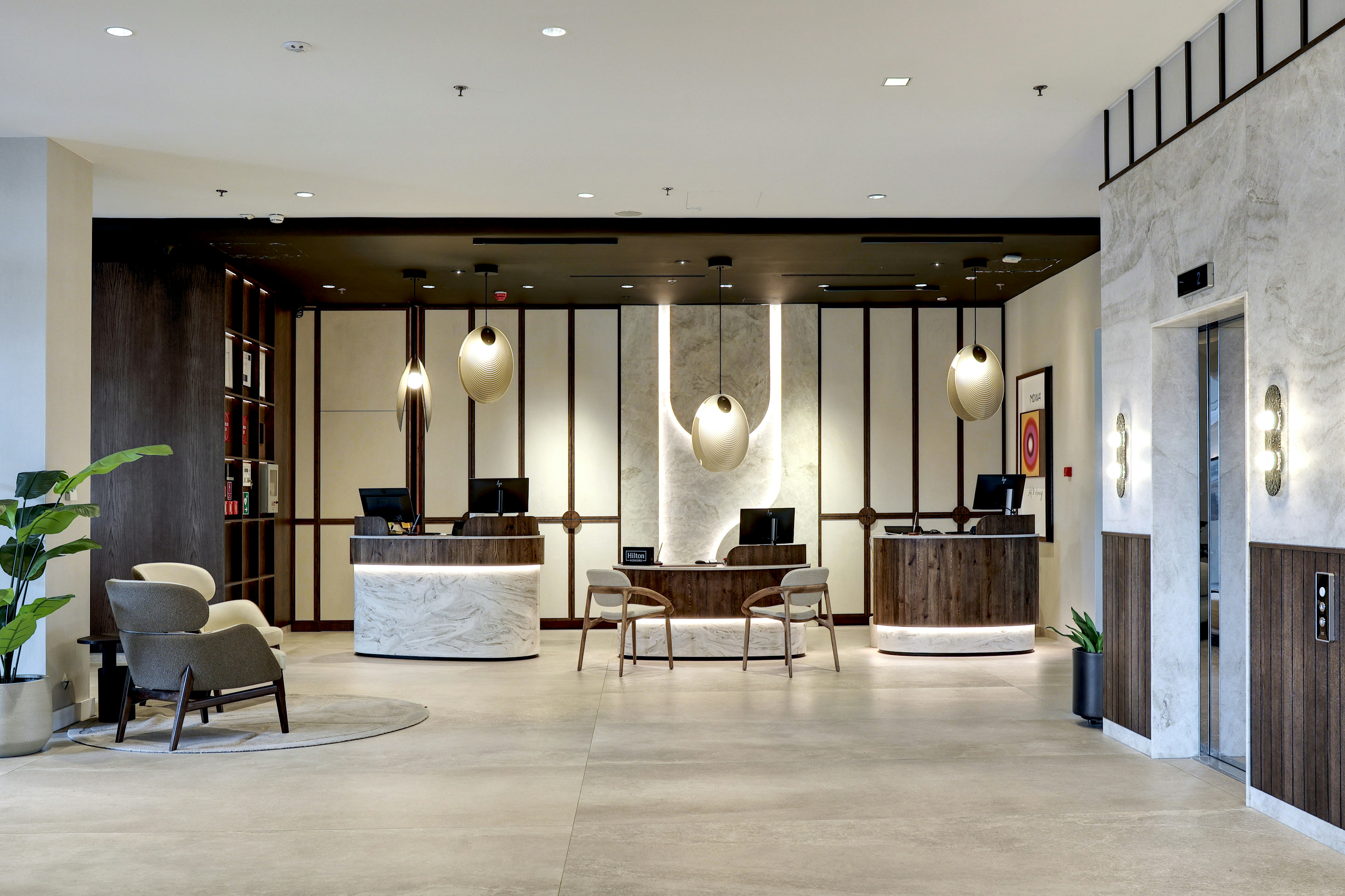 Lobby at Hilton Gdansk, GDANSK