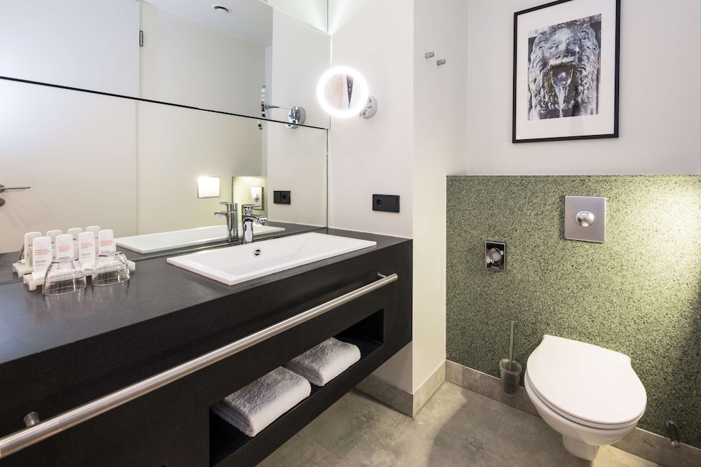 غرفة سوبيريور بإطلالة على الحديقة، Radisson Blu Hotel Cologne 8/9