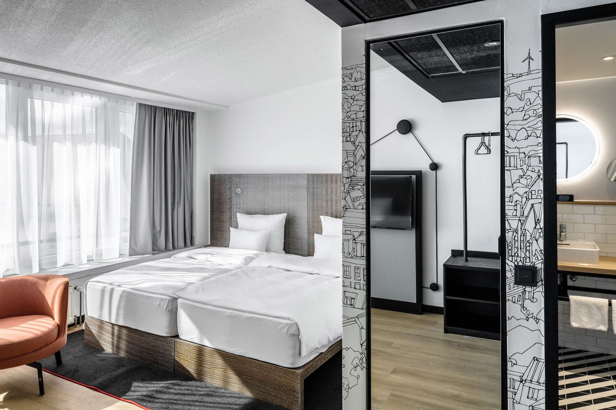 Penta, Standard, Queen Bed، PENTAHOTEL ROSTOCK 6/10