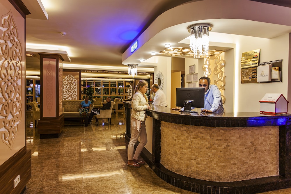 Lobby at Oba Time Hotel, ALANYA