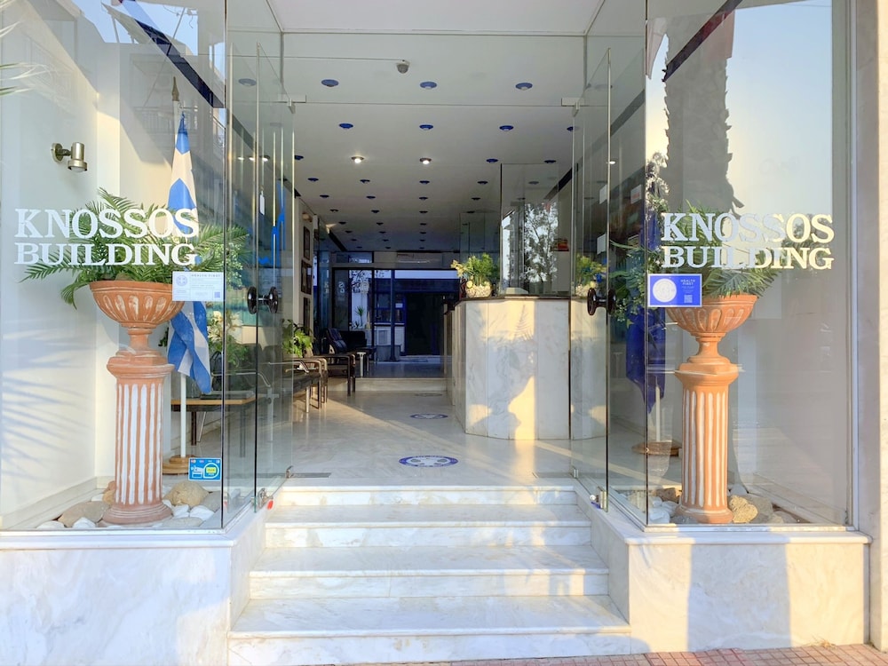 Lobby at Kassavetis Center Hotel Studios and Apartments, HERSONISSOS