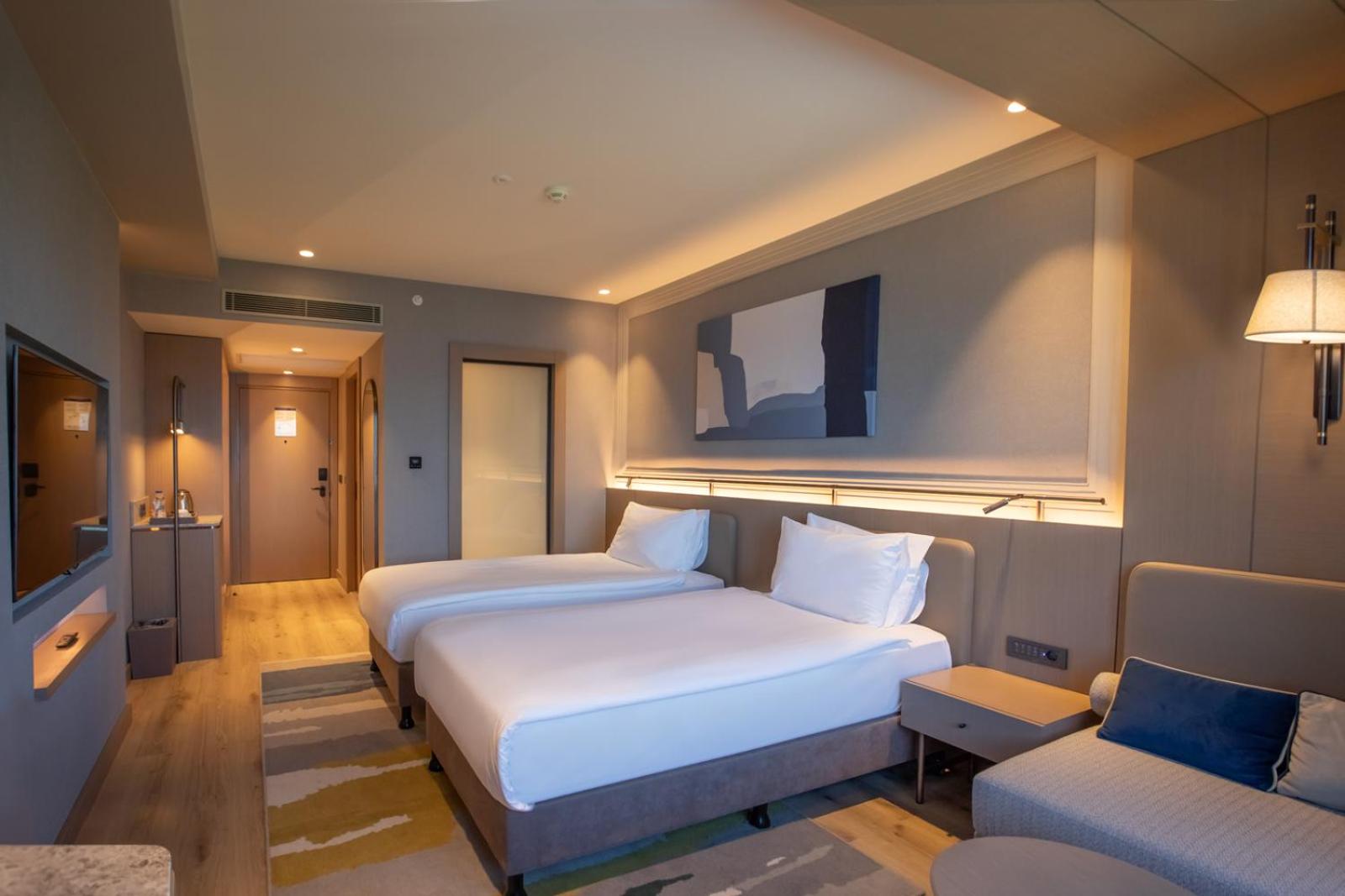 غرفة ديلوكس بسريرين منفصلين بإطلالة على البحر، Kolin Hotel Spa & Convention Center 2/5