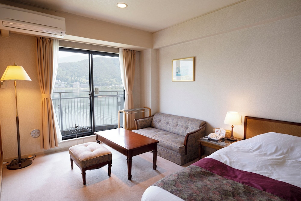 Japanese Western, Twin Beds, 4 Futon Beds, Lake View, East Wing، Fuji Lake Hotel 6/7