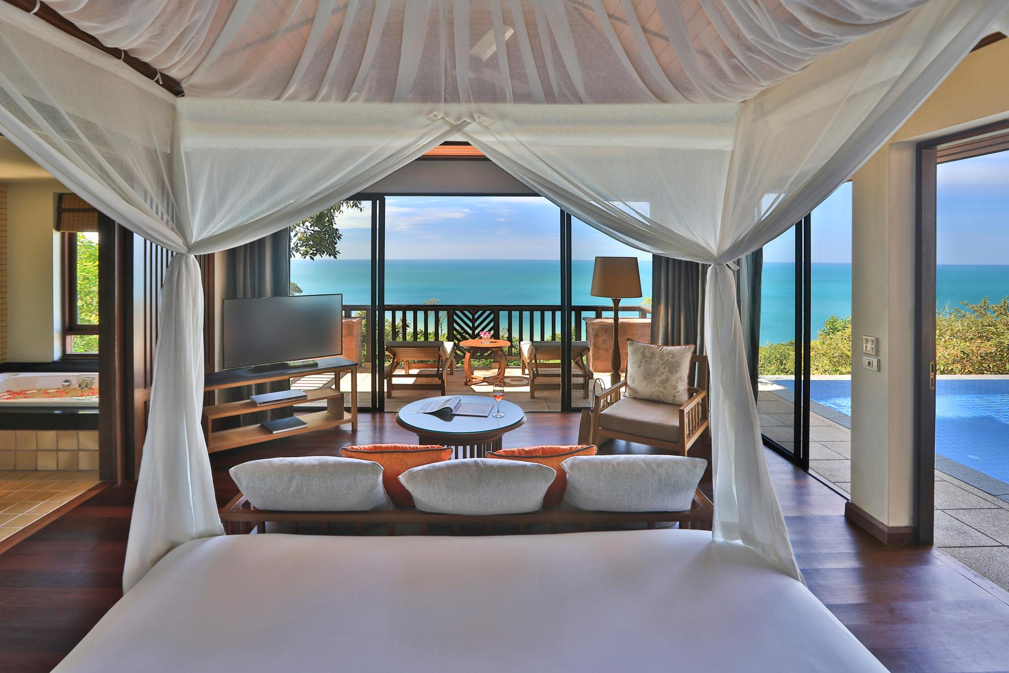 Hillside Ocean View Private Pool Villa One Bedroom