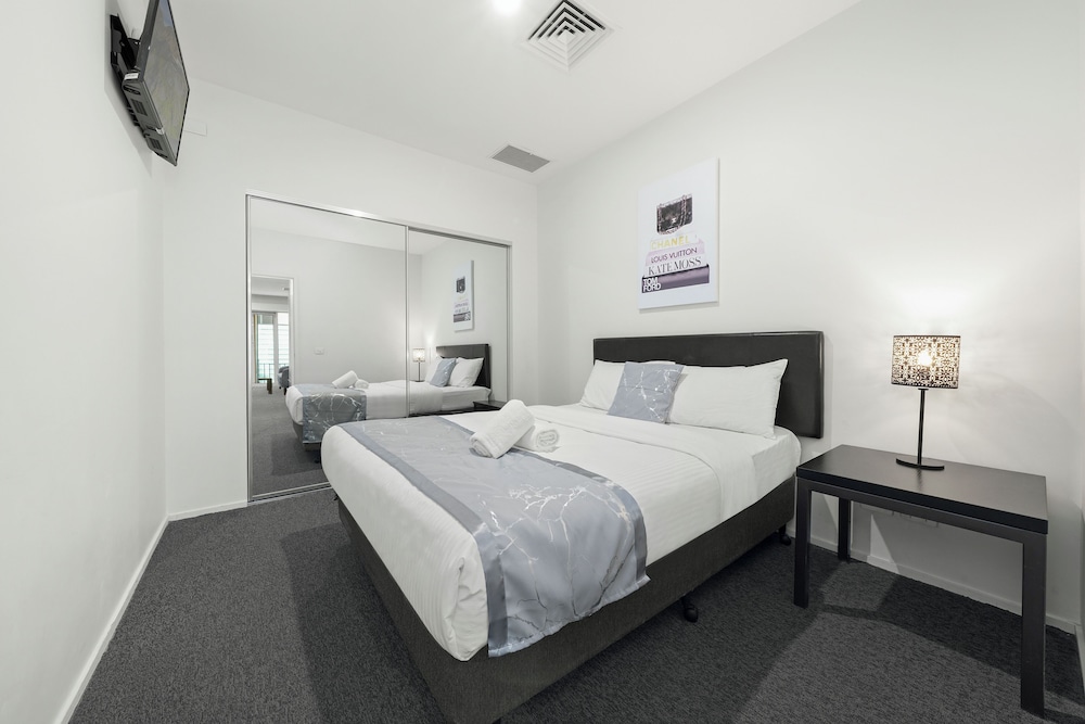 شقة ديلوكس بغرفتي نوم، Comfort Apartments Melbourne Central 5/9
