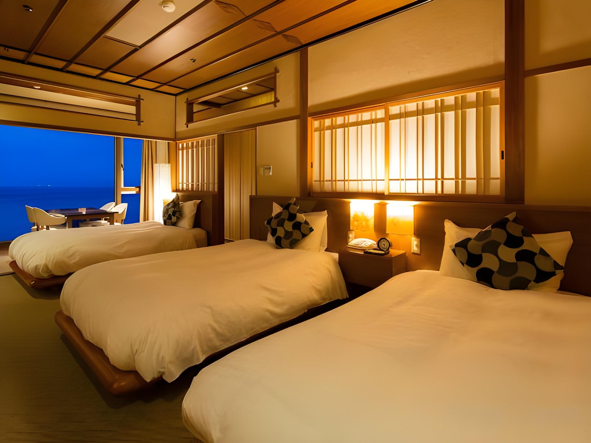 Semi Room, Japanese, Triple, 3 Semi Double Beds
