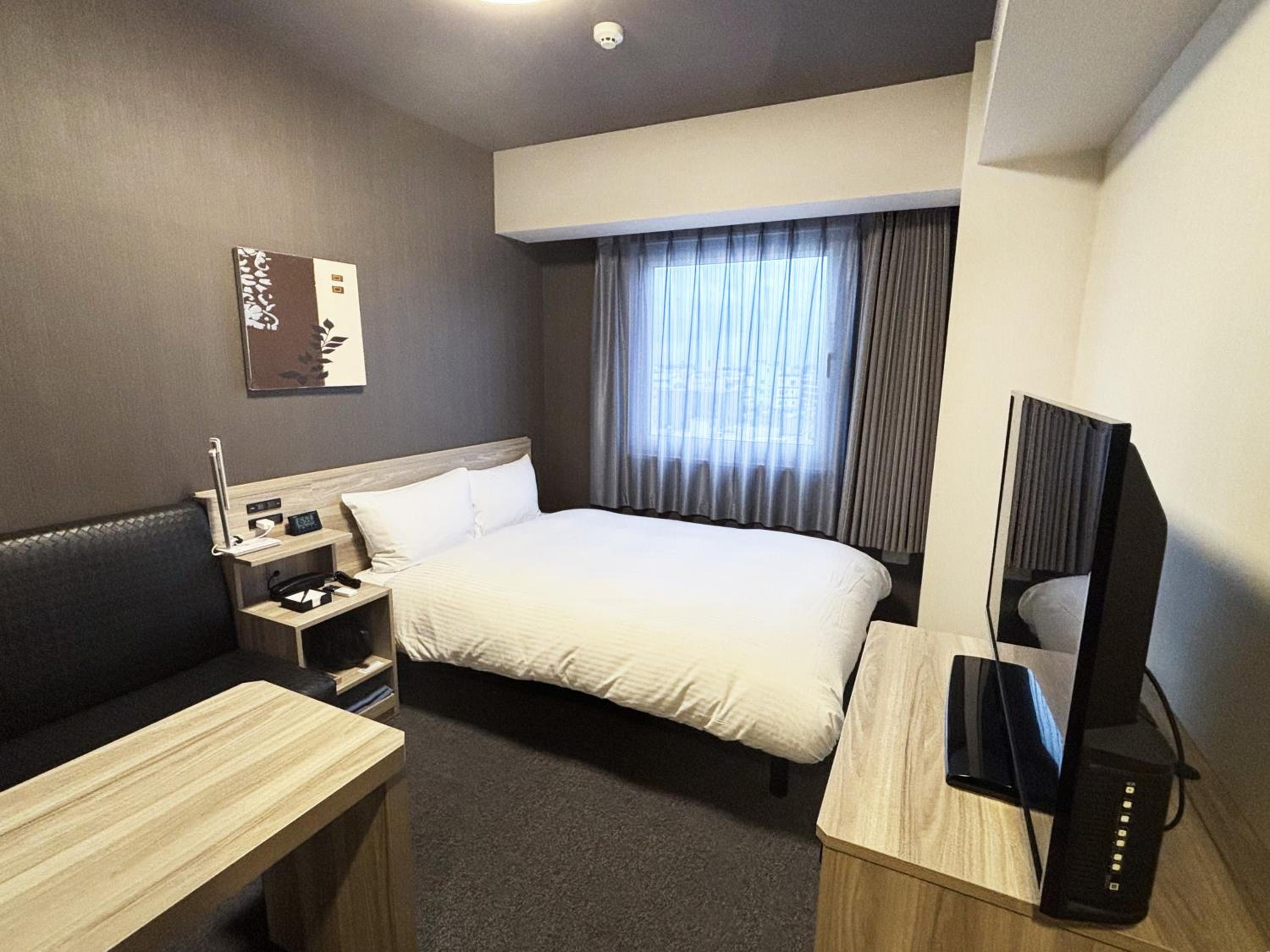 Room, Semi Double Bed, Smoking, Hotel Route-Inn Noda National Highway 16 4/8