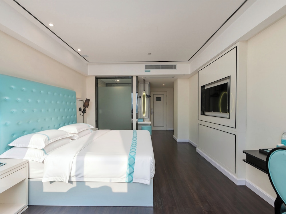 غرفة فاخرة بسرير كينج بإطلالة على المدينة، Xana Lite Hotel (Guangzhou Dongxiaonan Metro Station Shixi) 8/10