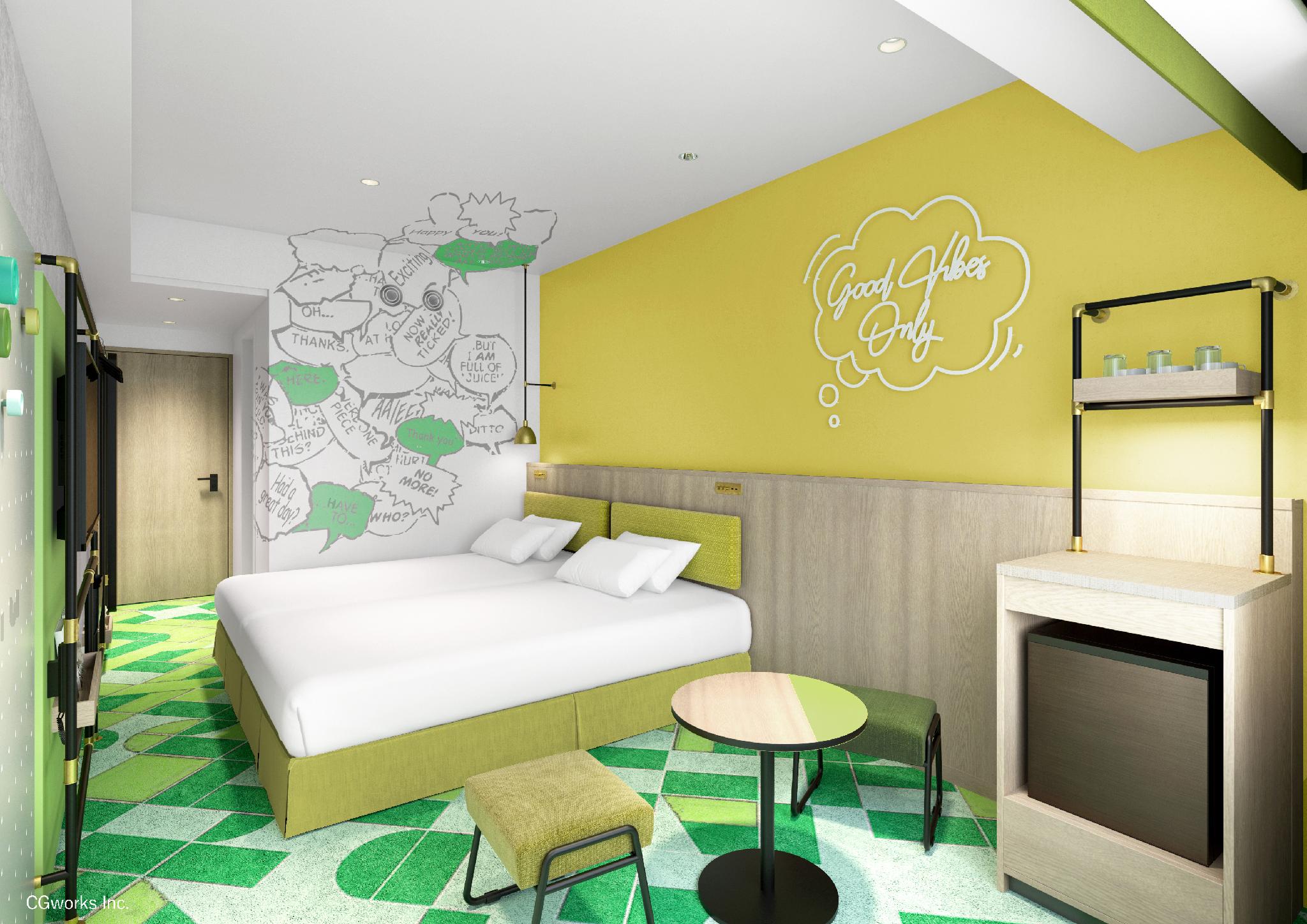 Casual, Standard, Twin Beds, No View