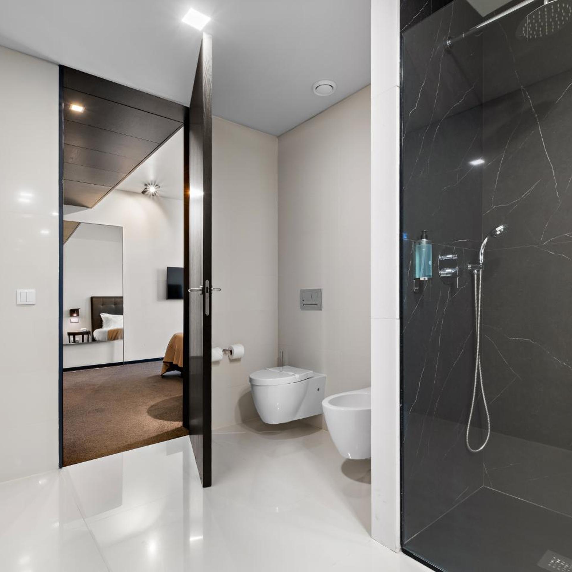 غرفة قياسية بسرير مزدوج بإطلالة على الجبل، Axis Viana Business And Spa 5/6