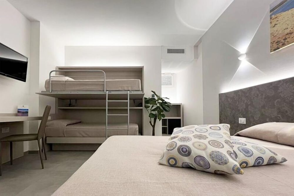 1 Bedroom, Tower, Superior, Triple, 1 Double and 1 Single Bed, Balcony