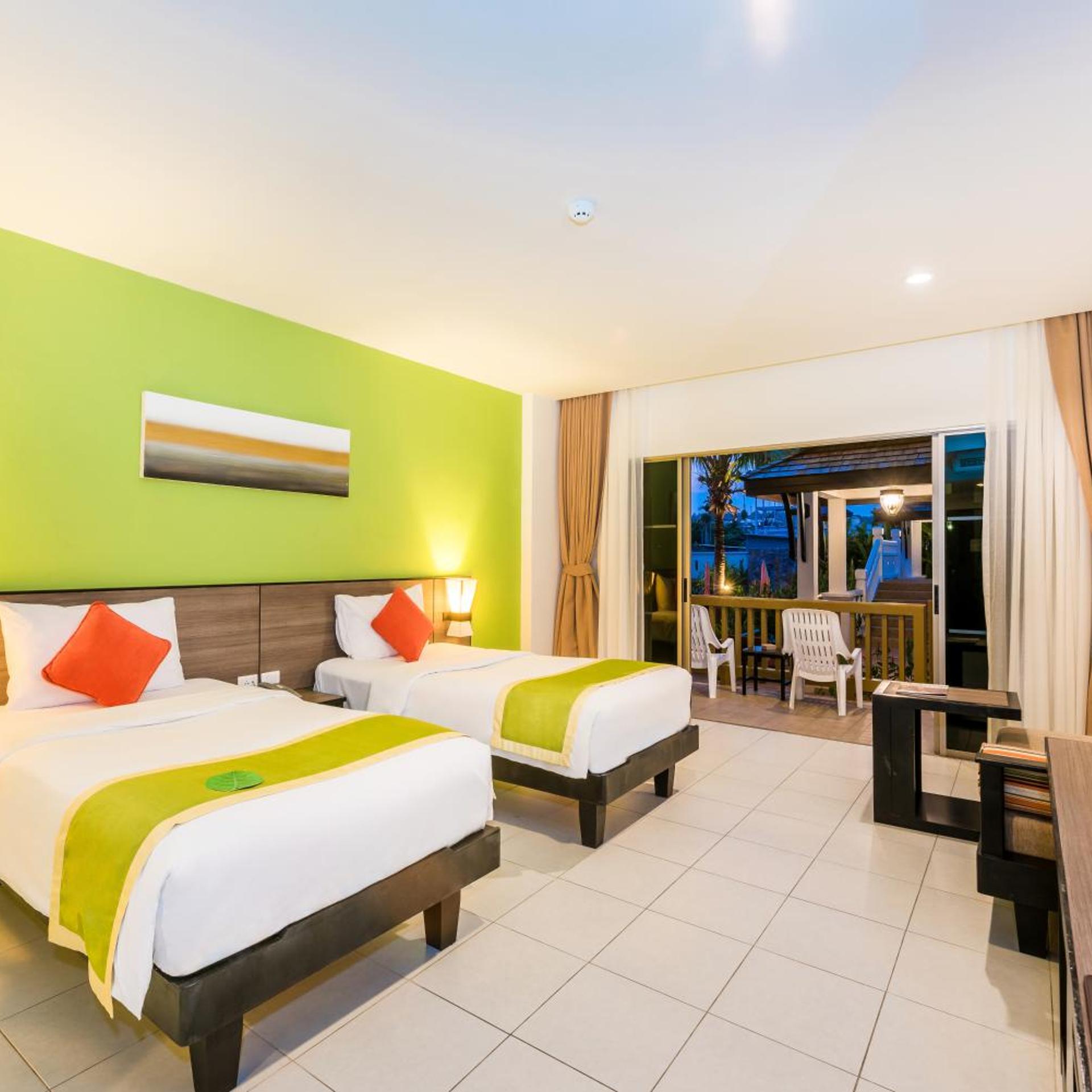 Deluxe, Double or Twin Bed, Balcony