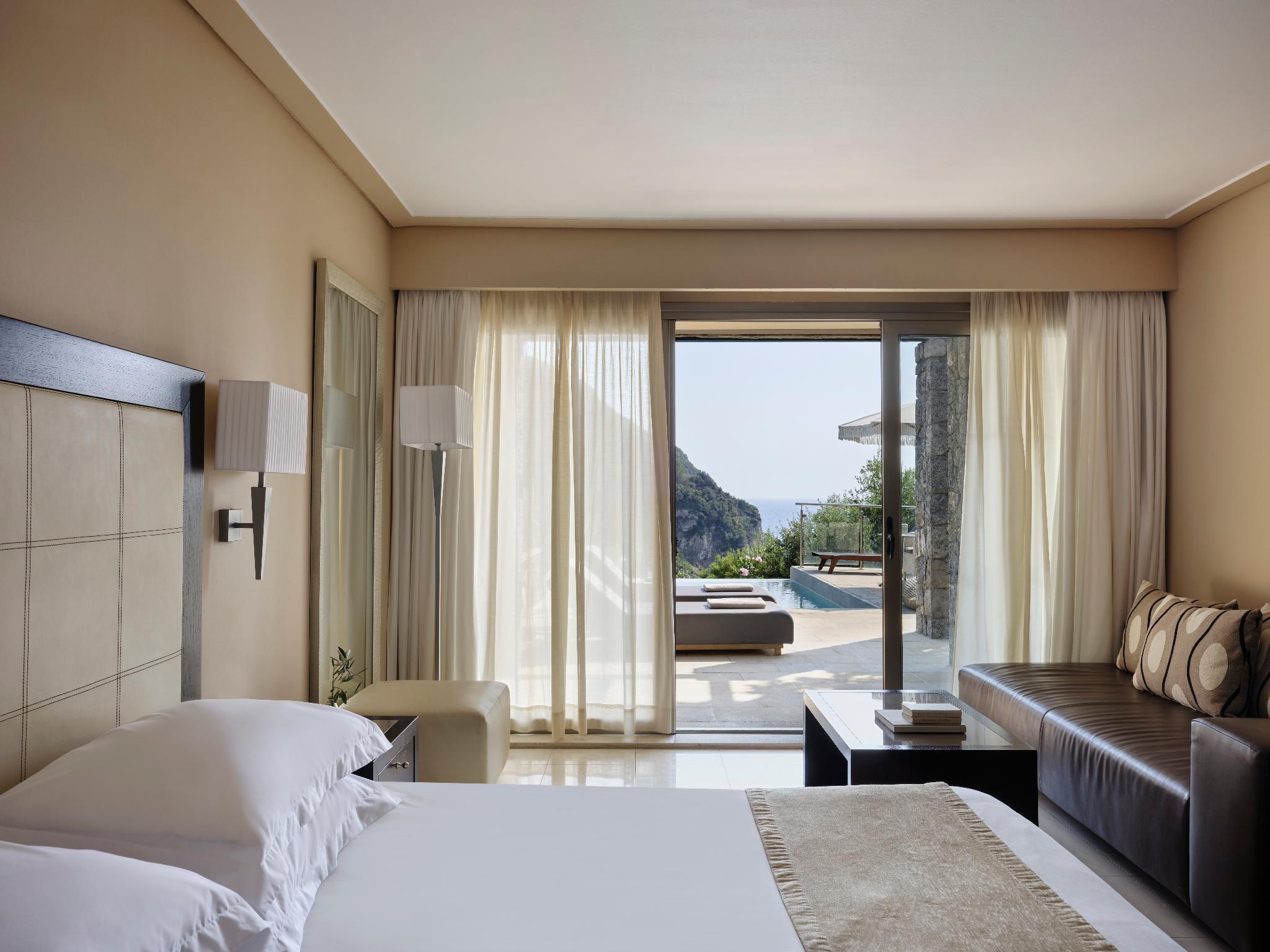 DELUXE, DOUBLE BED, SEA VIEW, PRIVATE POOL