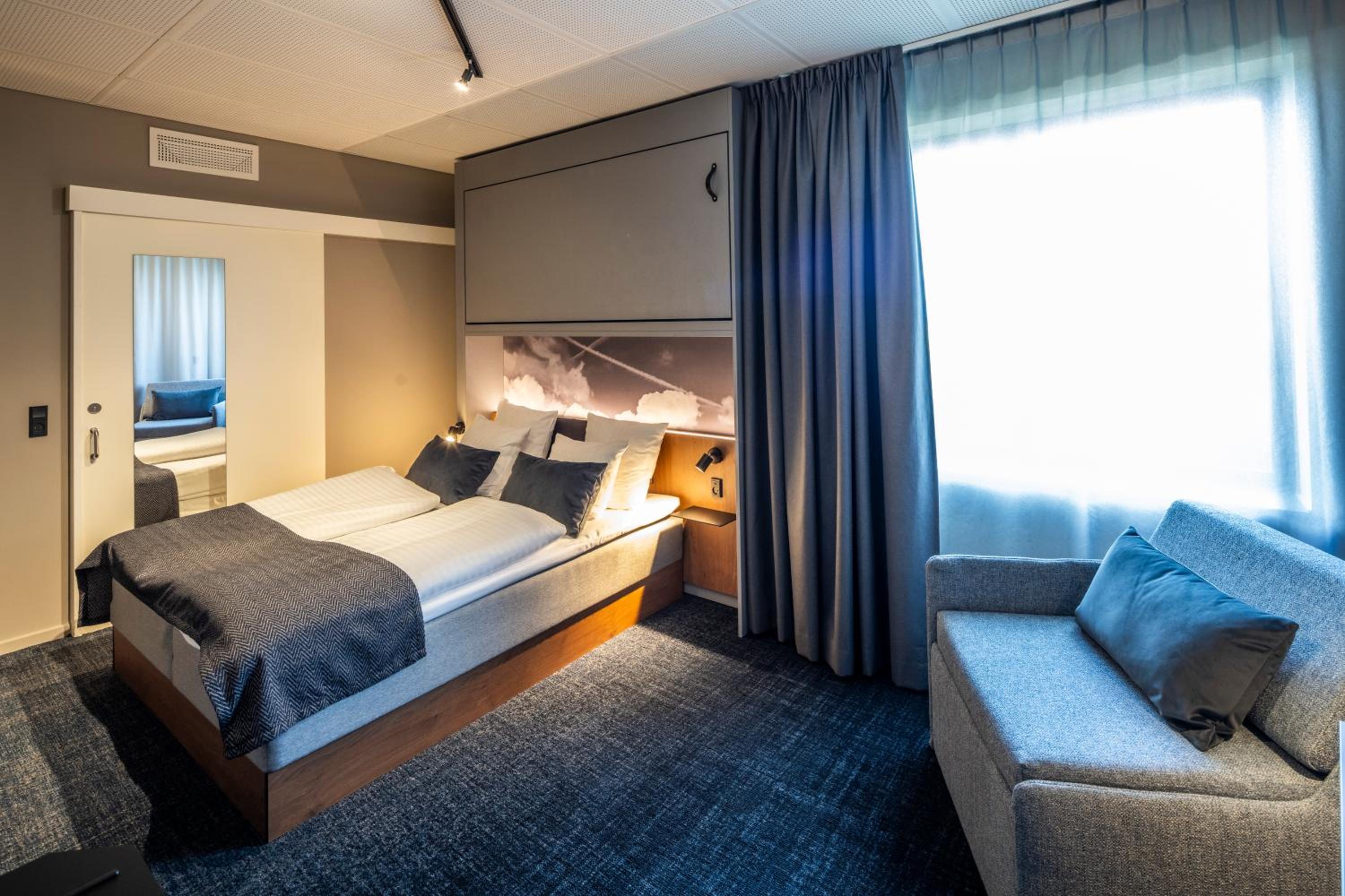 غرفة قياسية لذوي الإعاقة، Airport Hotel Billund 3/10