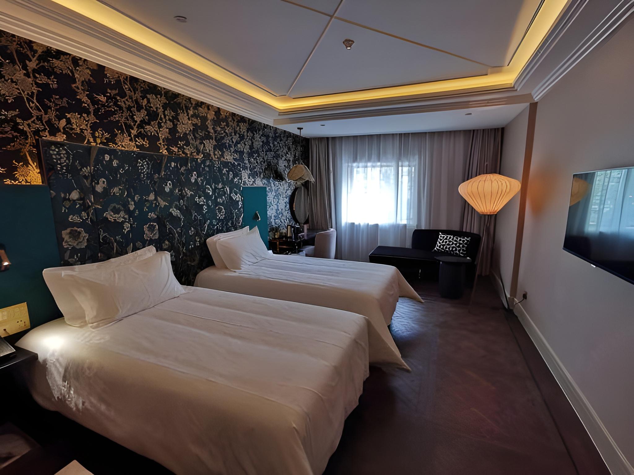 Metropolitan, Twin Beds, City View، Jinjiang Metropolo Shanghai Xintiandi Hotel 2/2