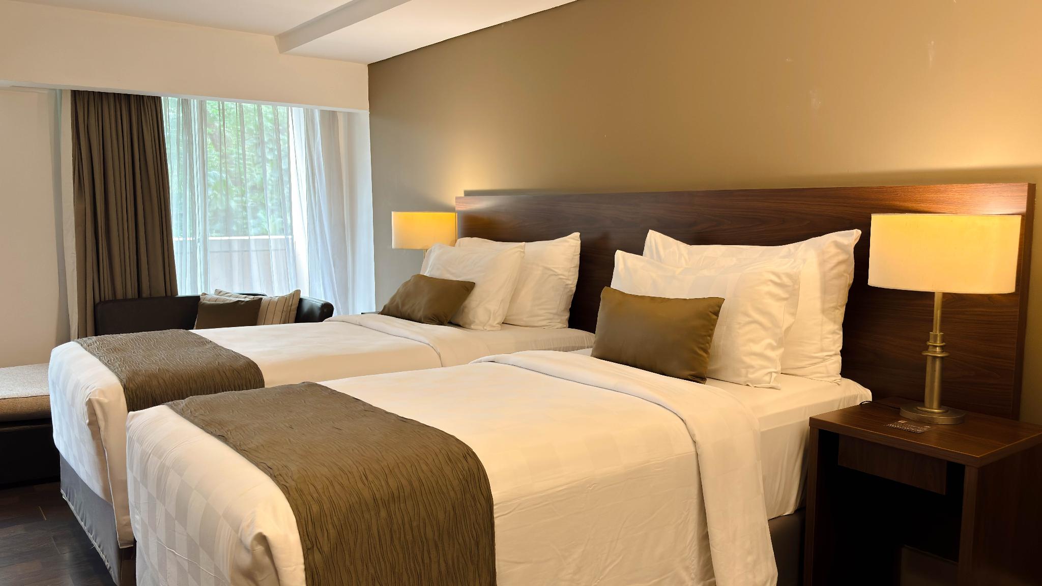 Semi Room, Studio, 2 Semi Double Beds, Garden Wing
