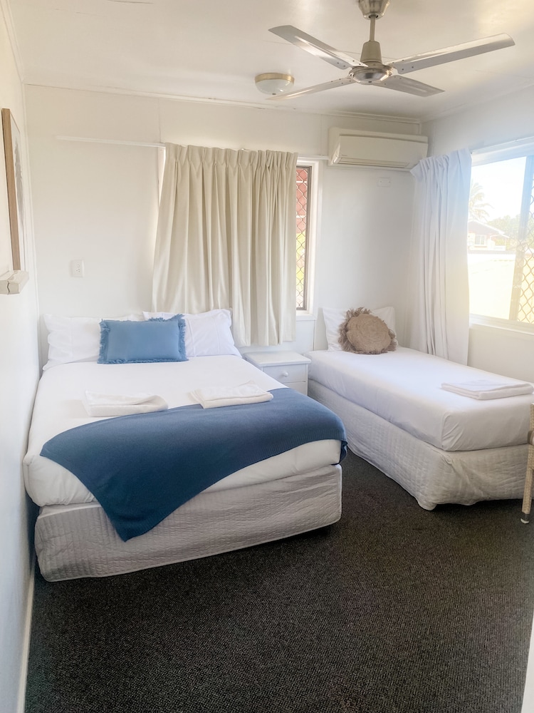شقة بسرير كوين وسريرين منفصلين بغرفتي نوم، Pacific Sun Bargara Beach Motel 4/7