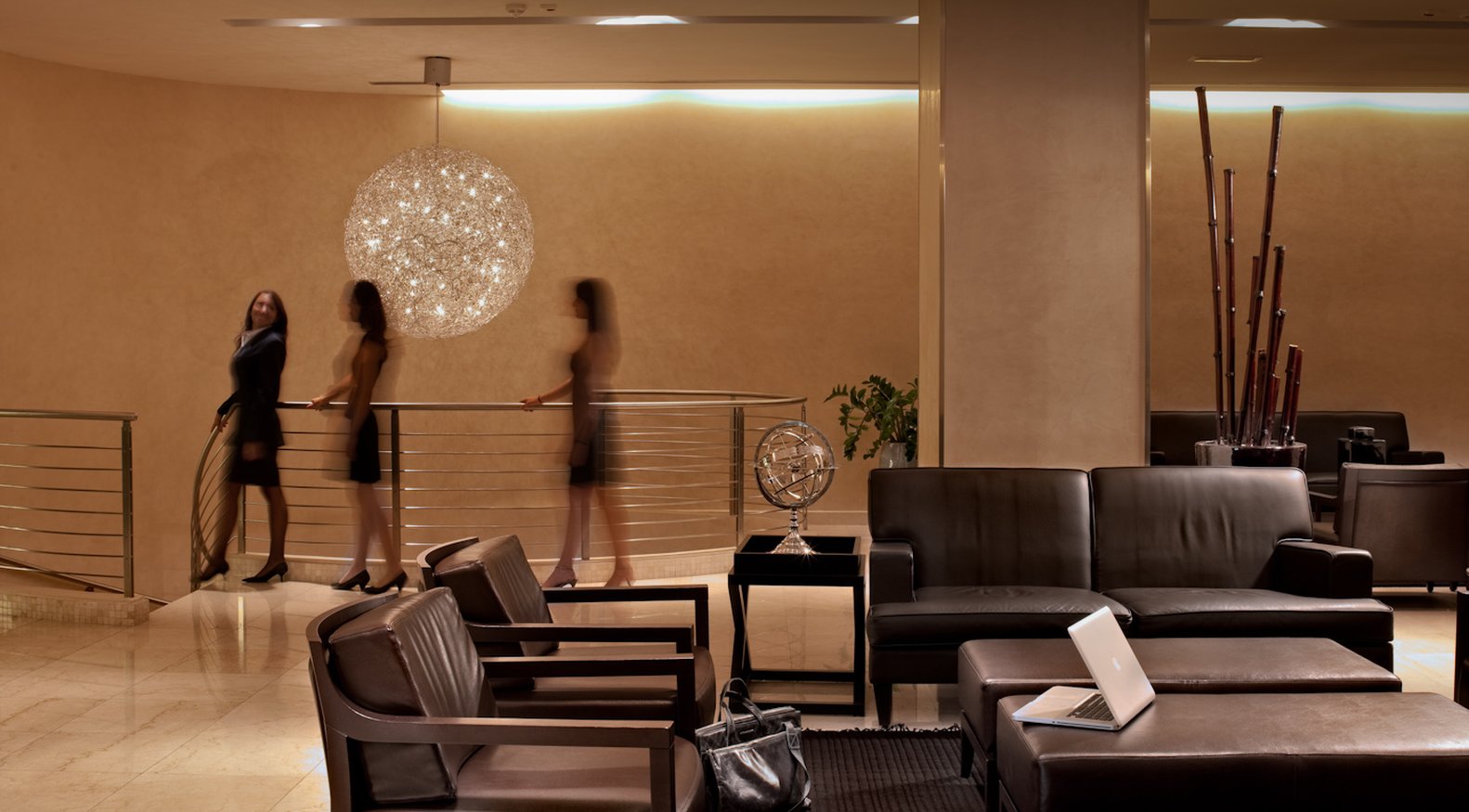 Lobby at REGINA MARGHERITA HOTEL, CAGLIARI