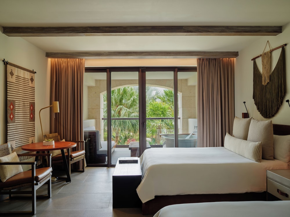 Alcoba, 2 Double Beds, Tropical View