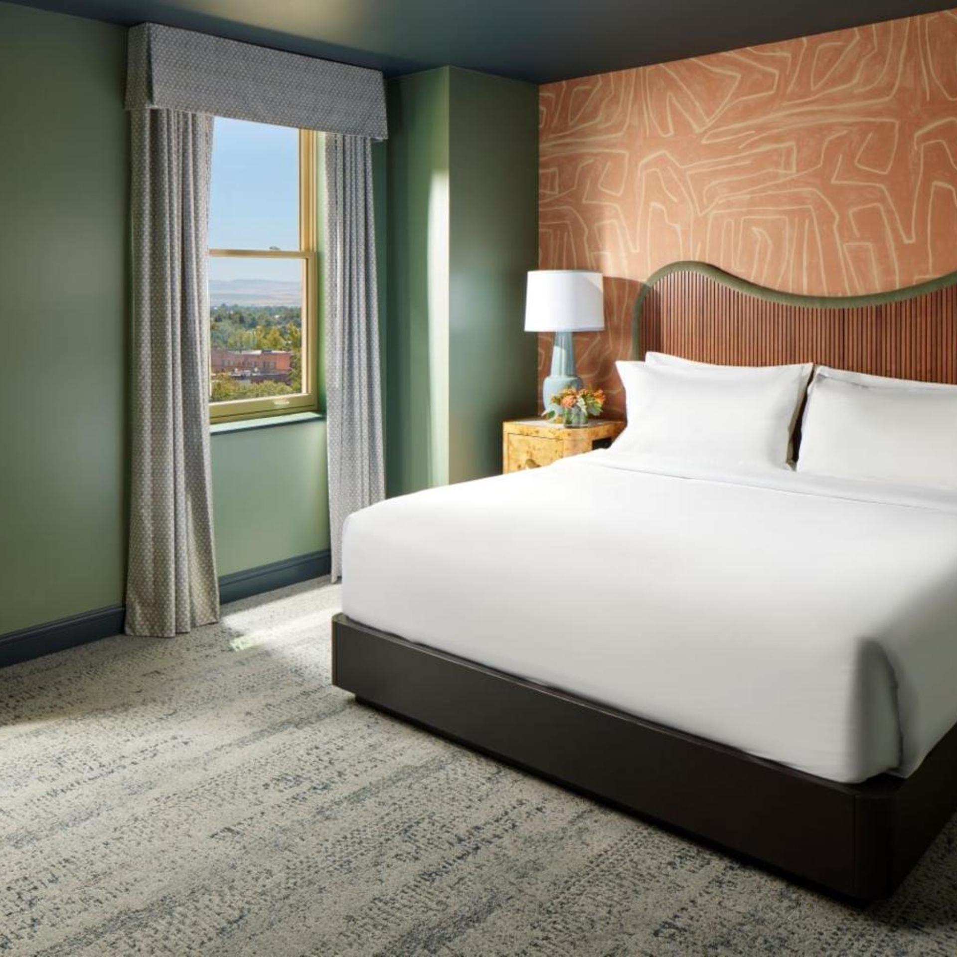 غرفة بسرير مزدوج، The Marcus Whitman Hotel And Conference Center 2/5