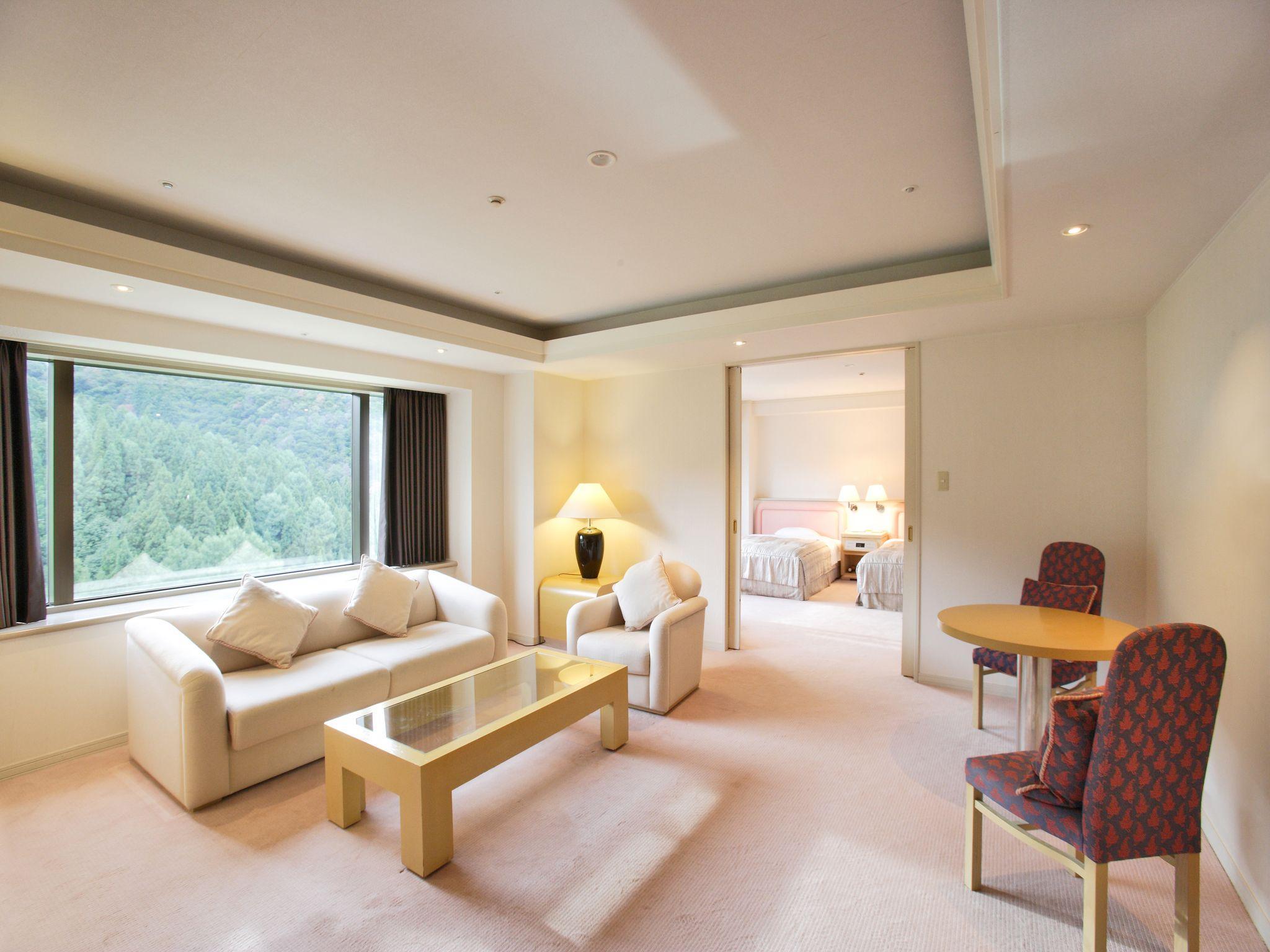 Semi Room, Junior Suite, 2 Semi Double Beds, Sofa