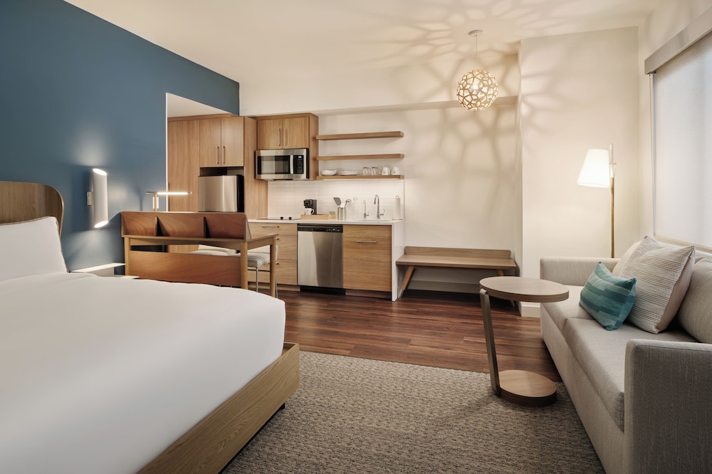 Studio, King Bed, Sofa