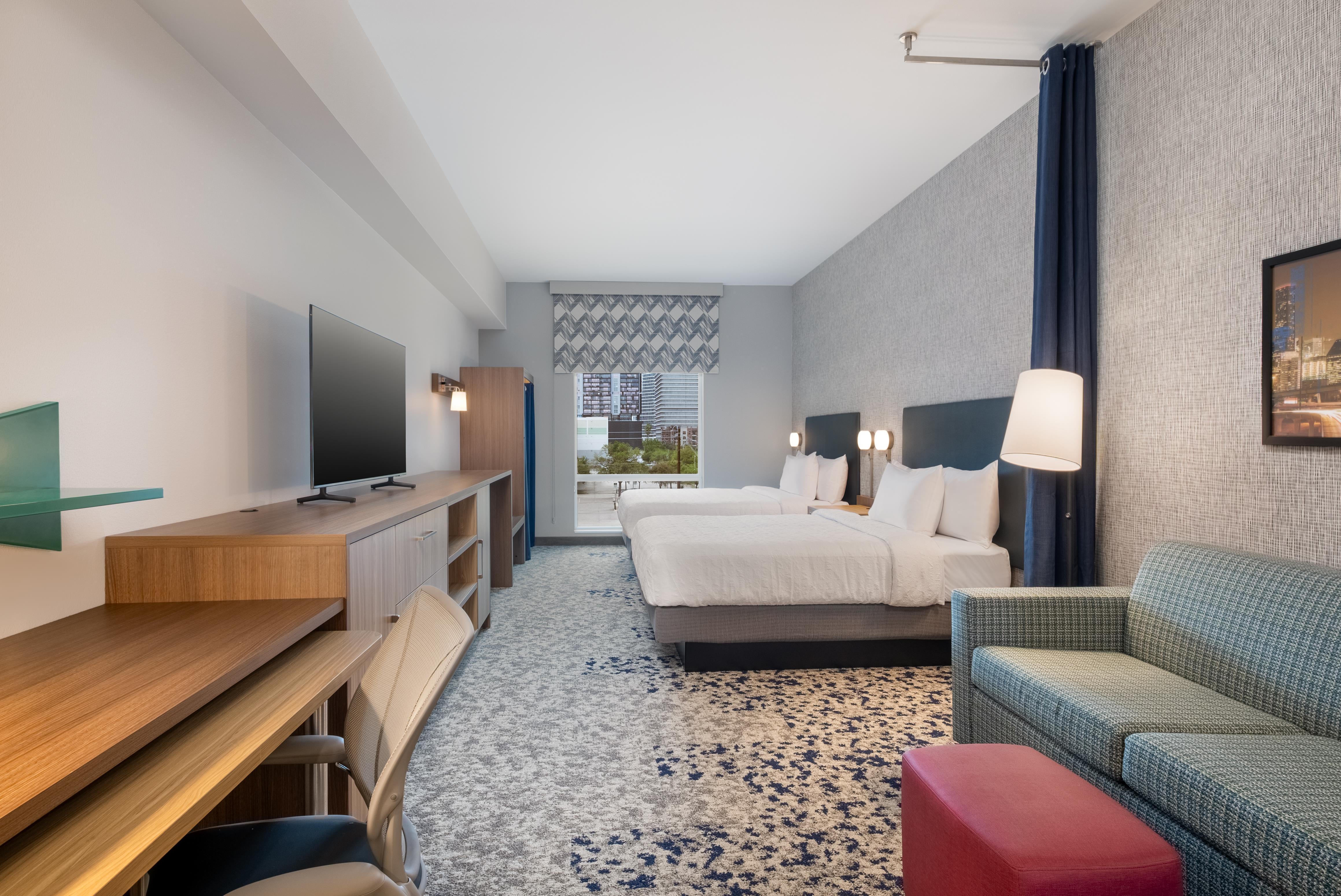 STUDIO, SUITE, 2 QUEEN BEDS, CITY VIEW