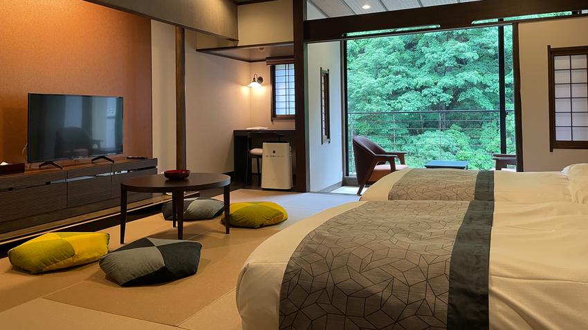 Japanese, Modern, 3 Rooms, Twin Beds, Tatami