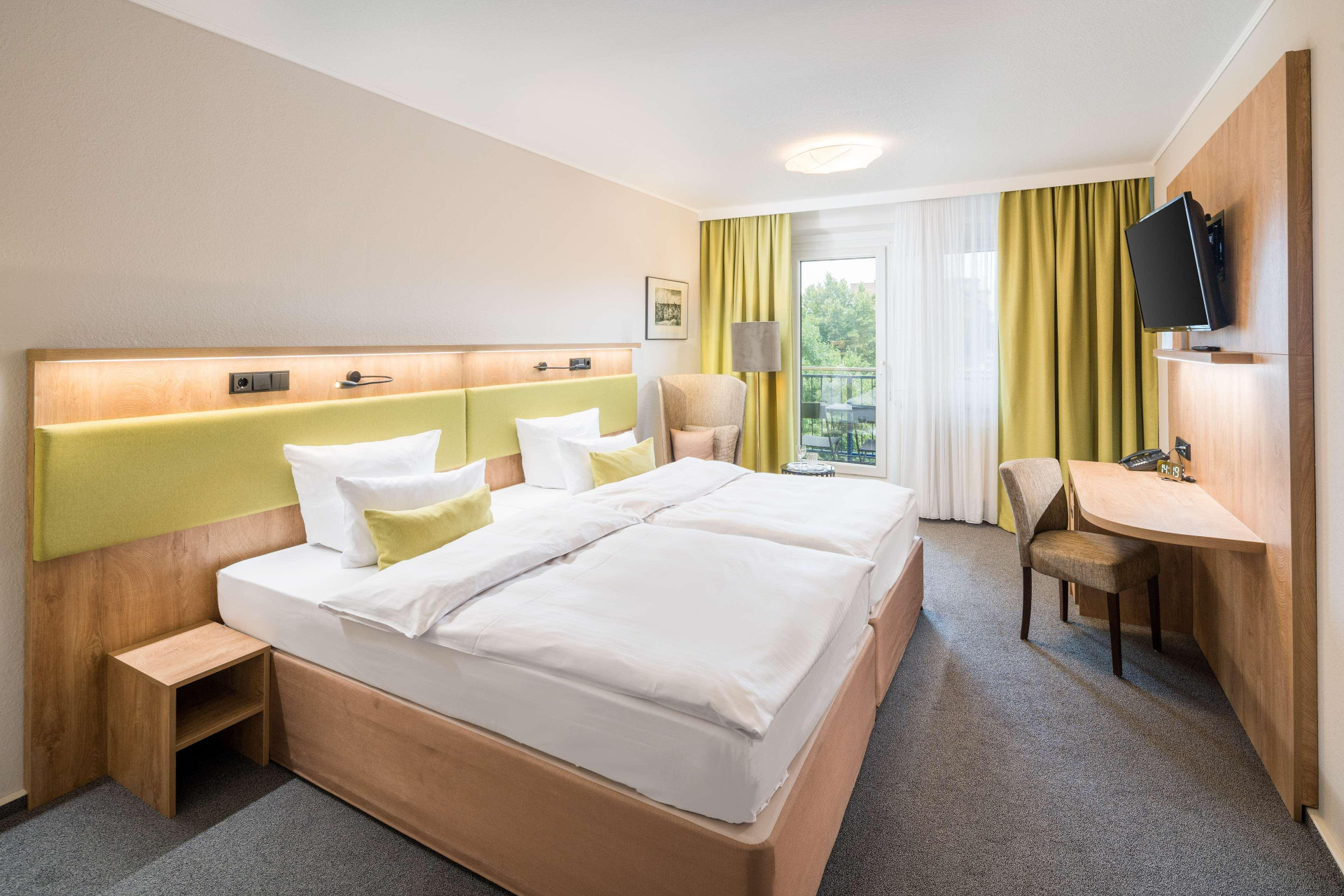Spacious, Comfort, Double Bed, Balcony