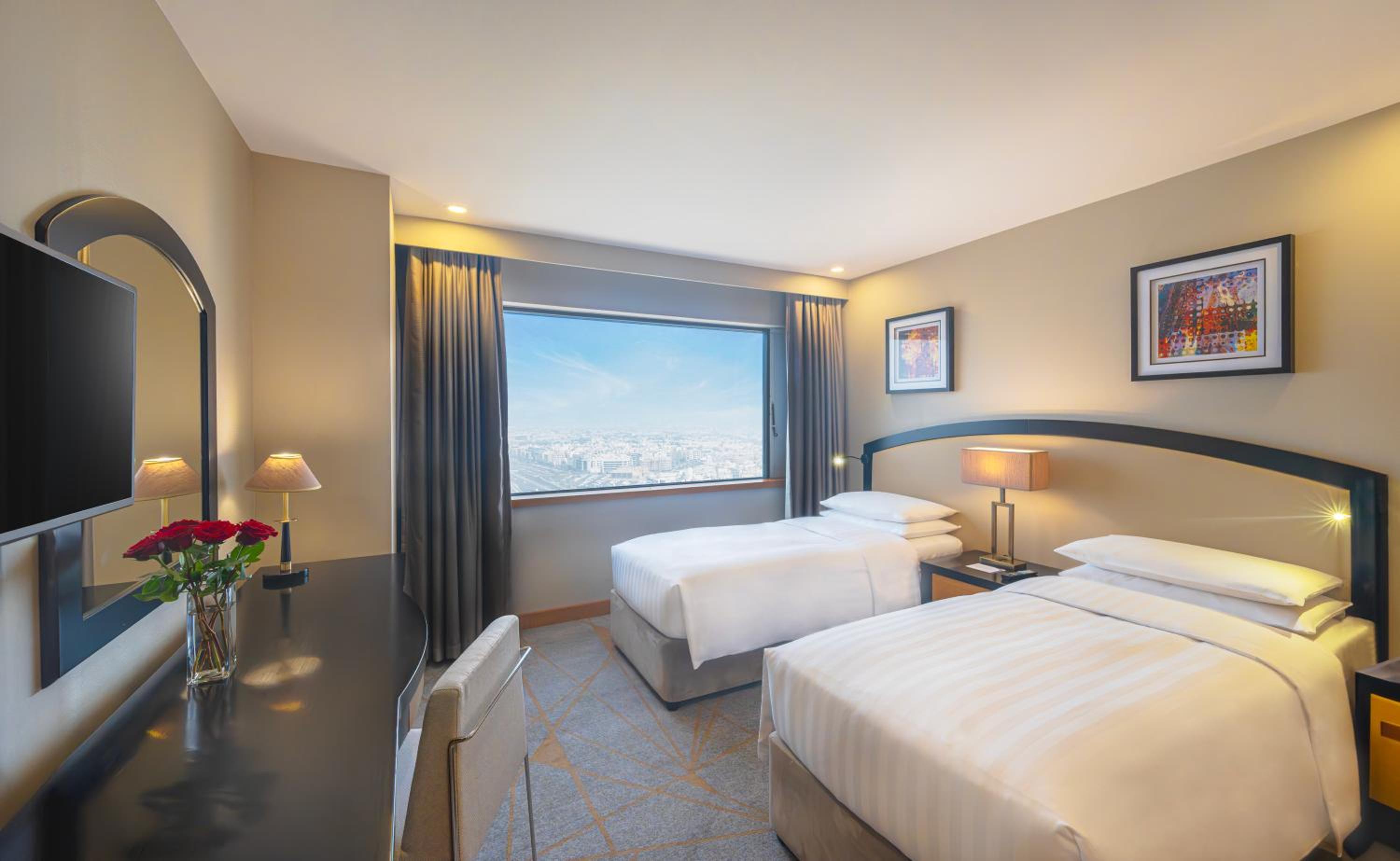 شقة ديلوكس عائلية بـ4 غرف نوم بمطبخ، Hyatt Regency Galleria Residence Dubai 5/9