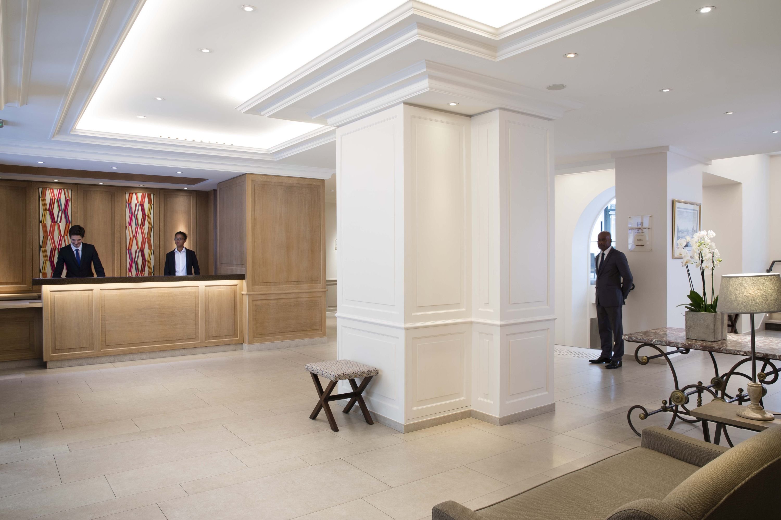 Lobby at Hotel Le Littre, PARIS