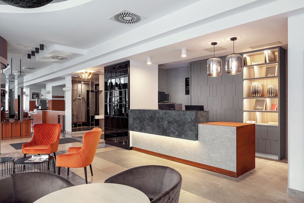Lobby at Astoria Hotel, PRAGUE