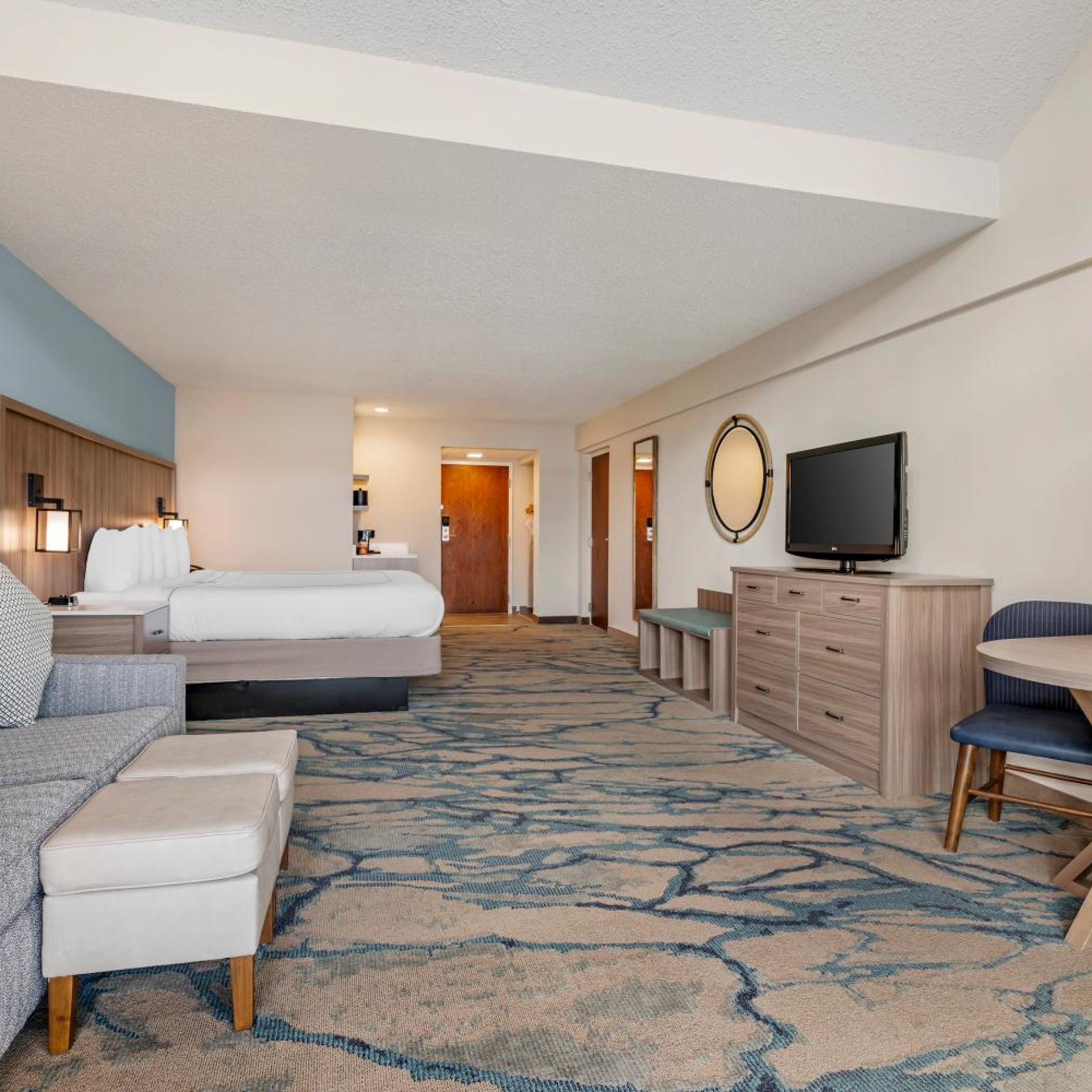 Efficiency, Suite, King Bed