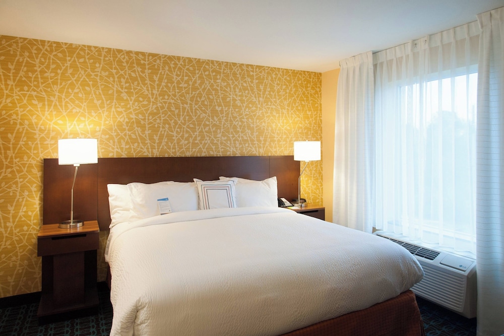 جناح بسرير كينج بغرفة نوم واحدة مع أريكة لذوي الإعاقة، Fairfield Inn Suites Enterprise 2/3