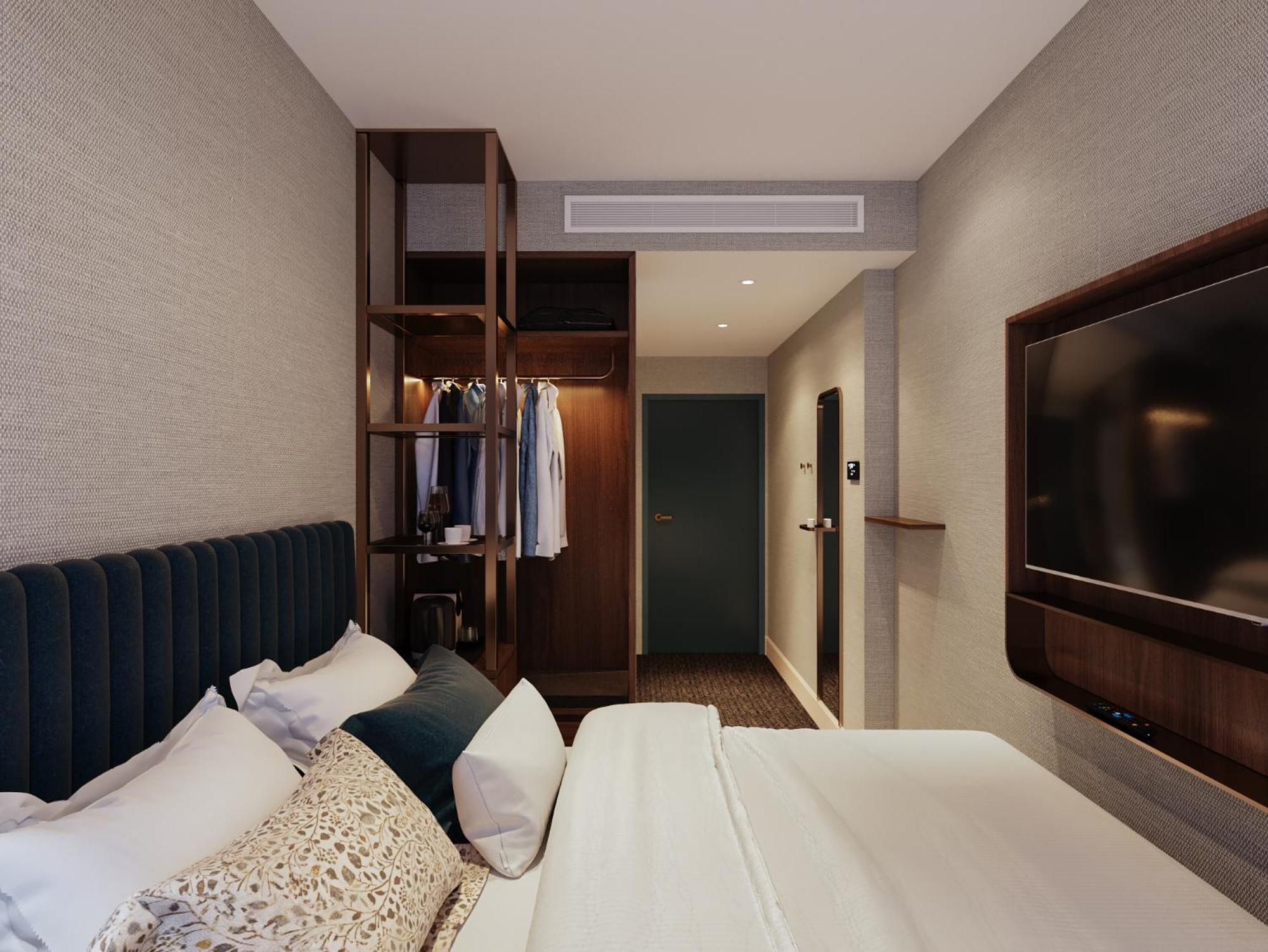 Room, King Bed, Queen Bed, Statue View, Small