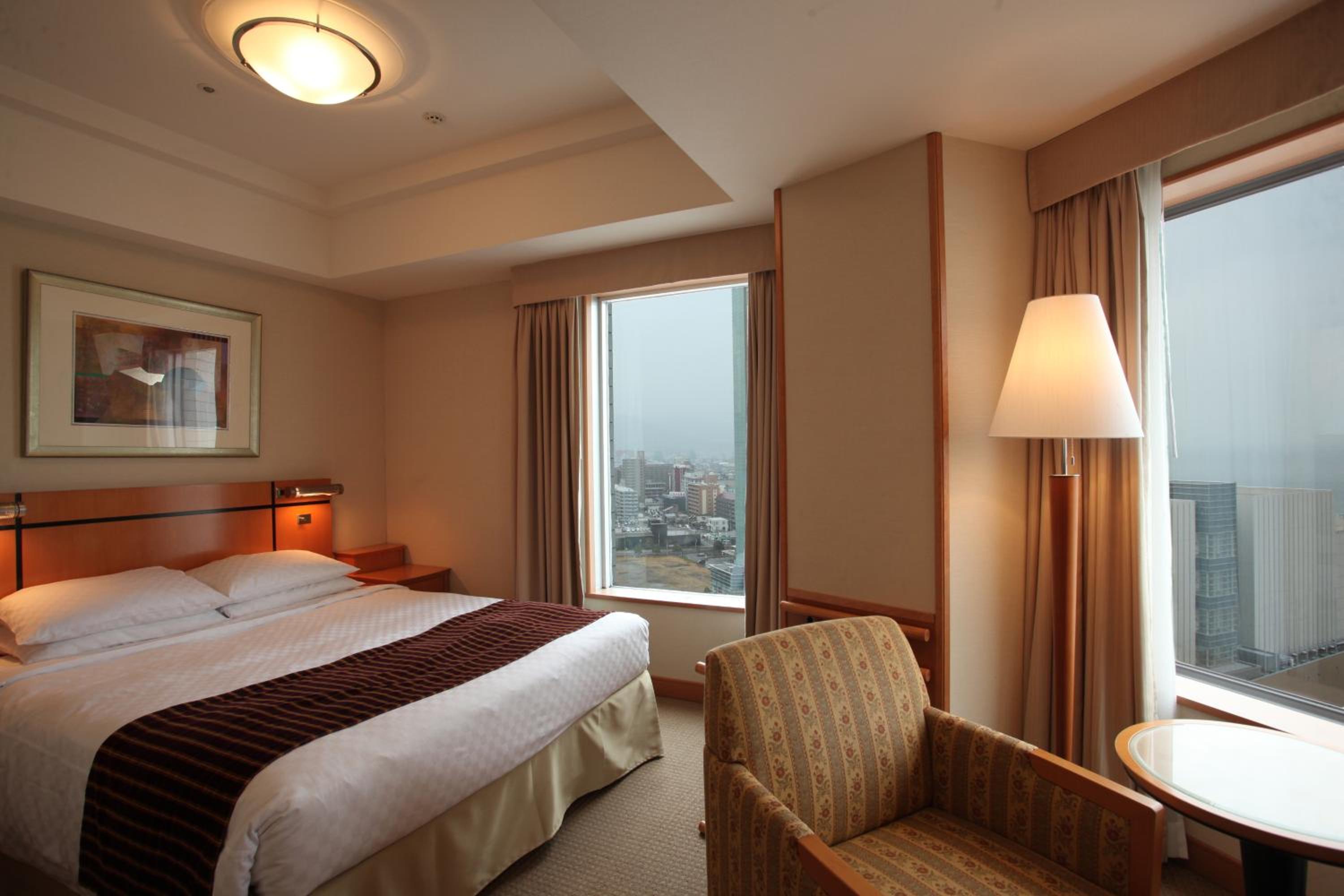 غرفة صغيرة بسرير مزدوج لغير المدخنين، Jr Hotel Clement Takamatsu 2/2
