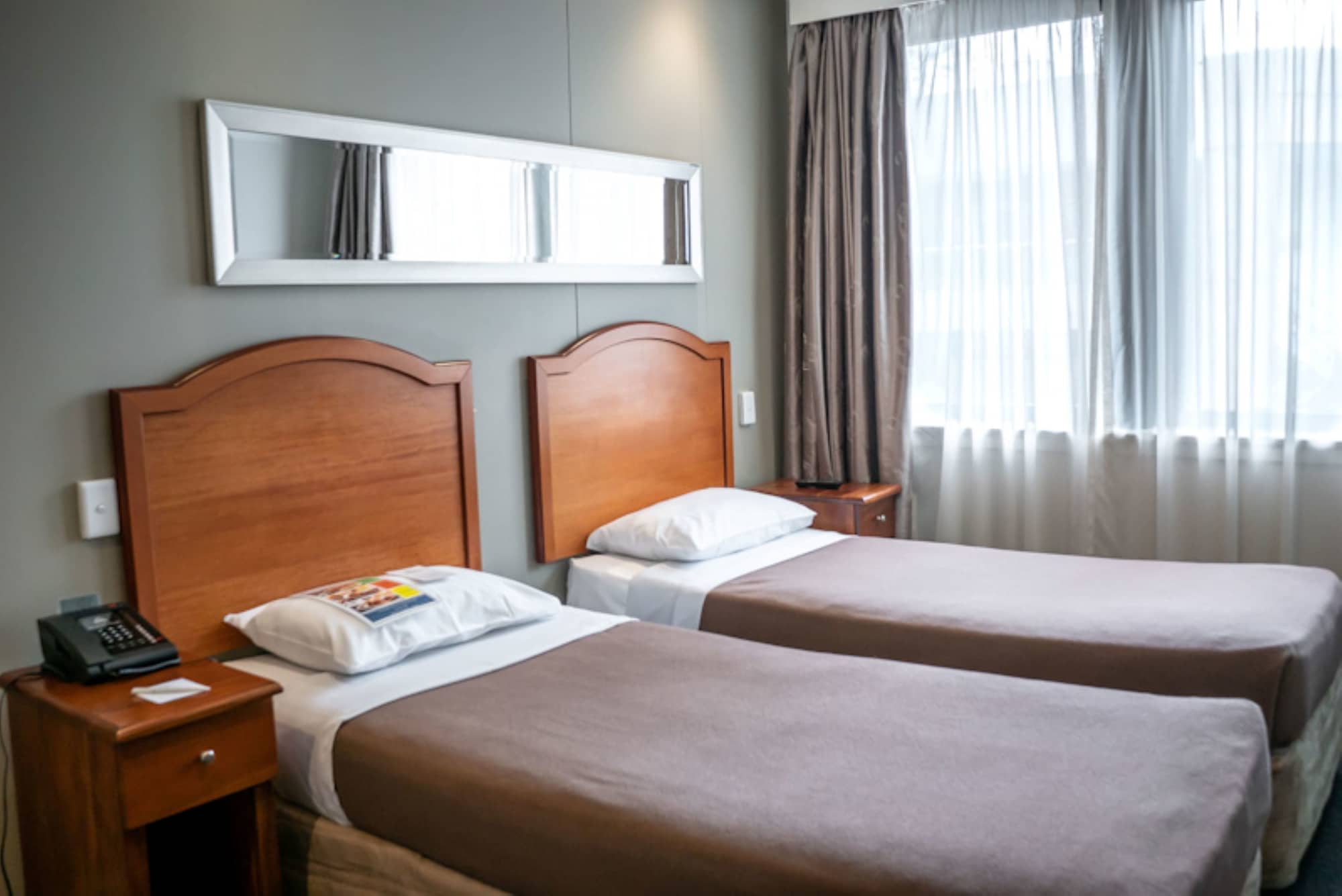 STANDARD, TWIN BEDS, NO CLEANING SERVICES