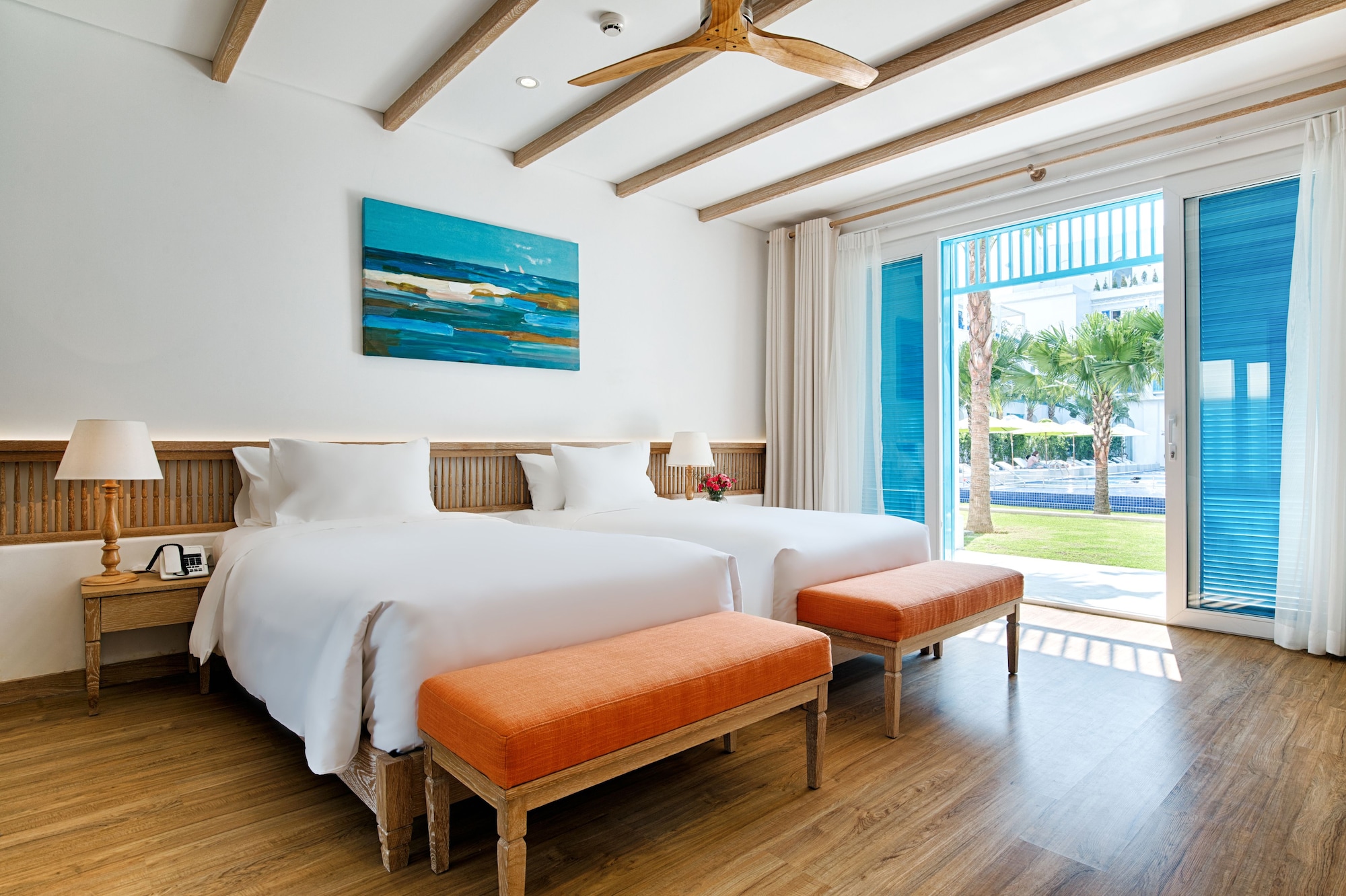 Junior Suite, Twin Beds, Pool View, Balcony, Risemount Premier Resort Danang 5/9