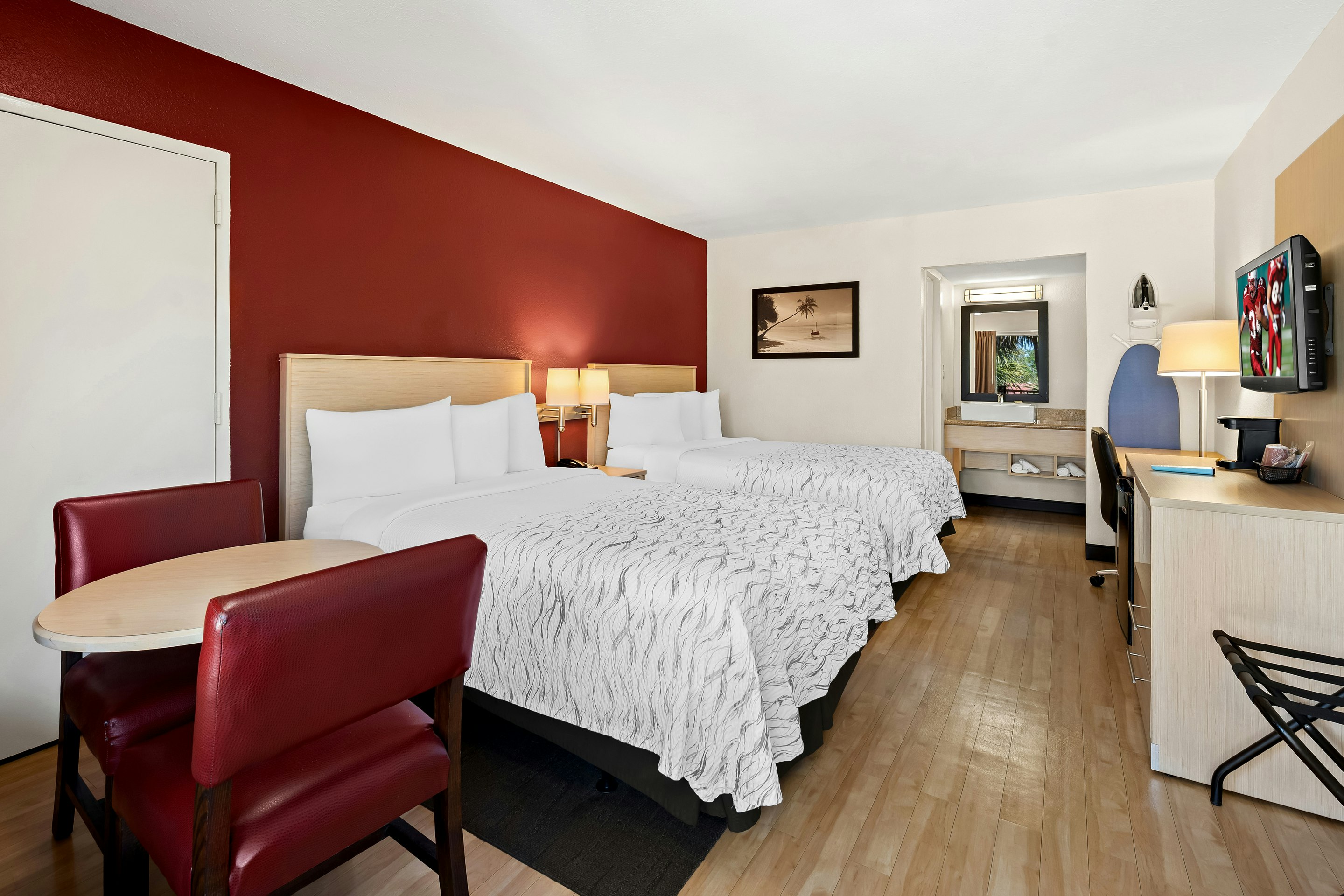 ROOM, 2 DOUBLE BEDS, POOL SIDE