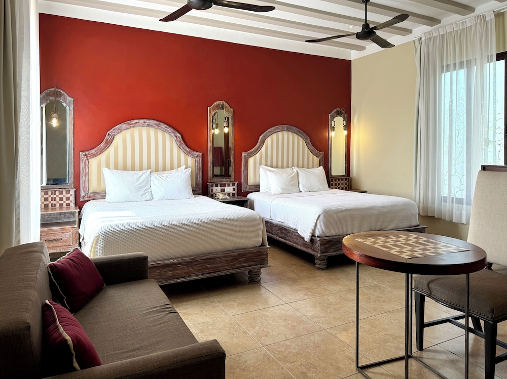 غرفة قياسية بسريرين كوين، Casa Zafiro Hotel - Adults Only 3/10