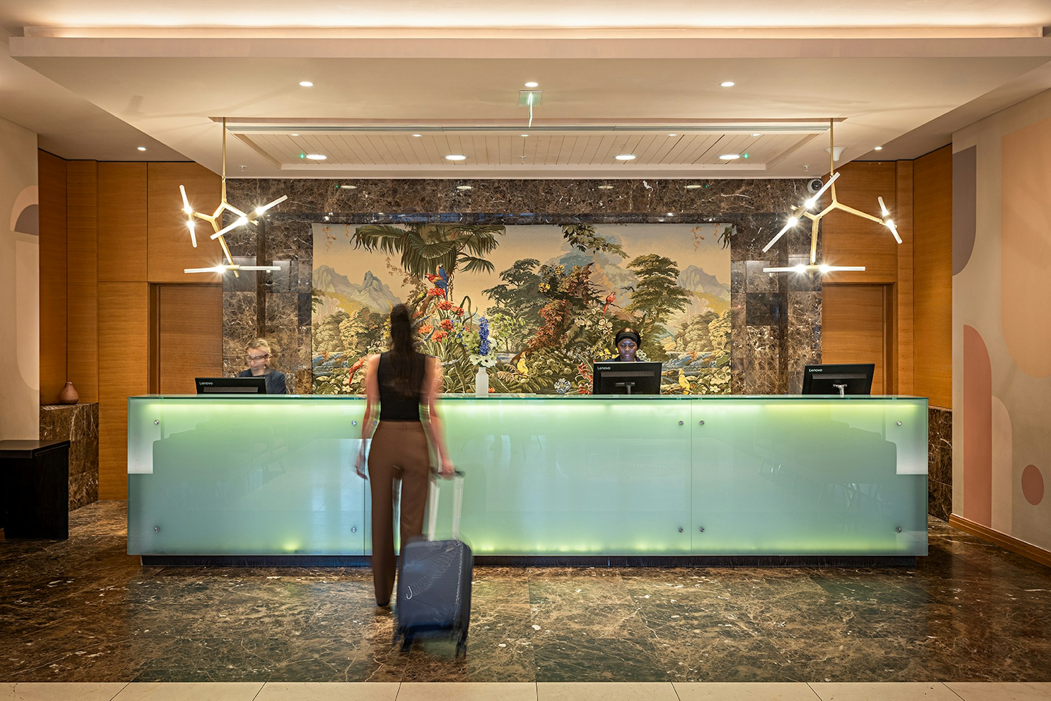 Lobby at Pestana Chelsea Bridge Hotel & Spa, LONDON