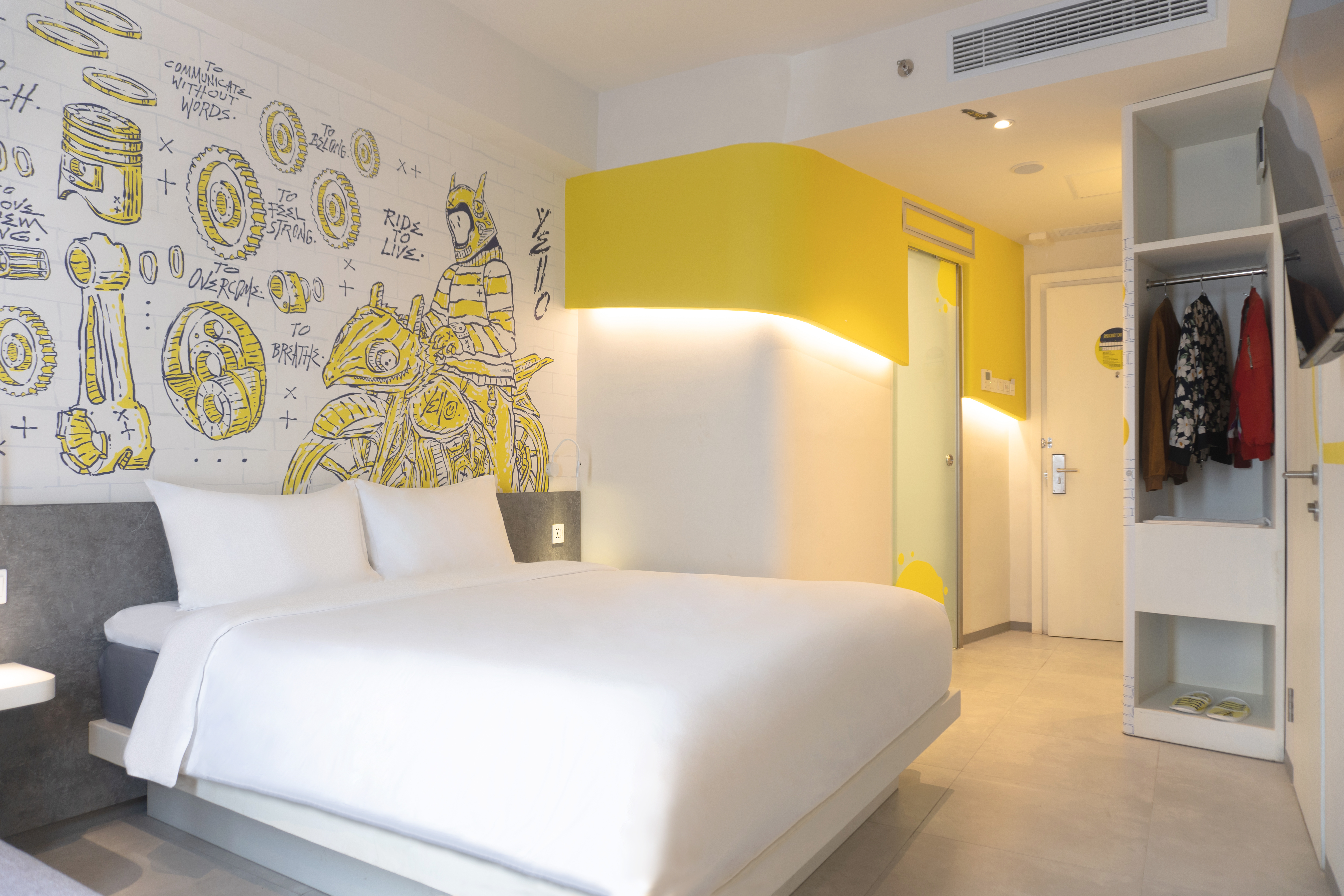 Room at YELLO Hotel Jambi, JAMBI