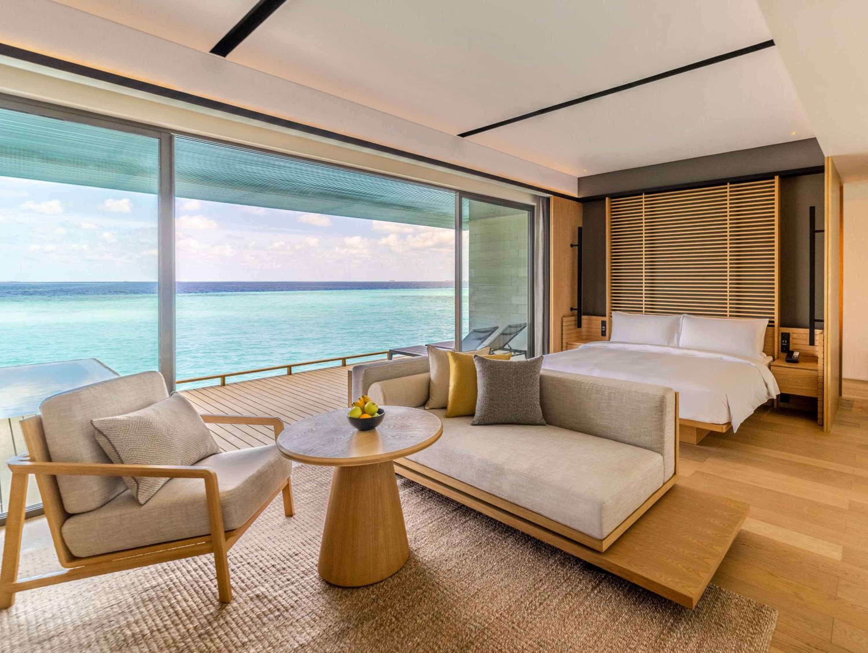 1 Bedroom, Ocean, Villa, King Bed, Over Water View, Private Pool