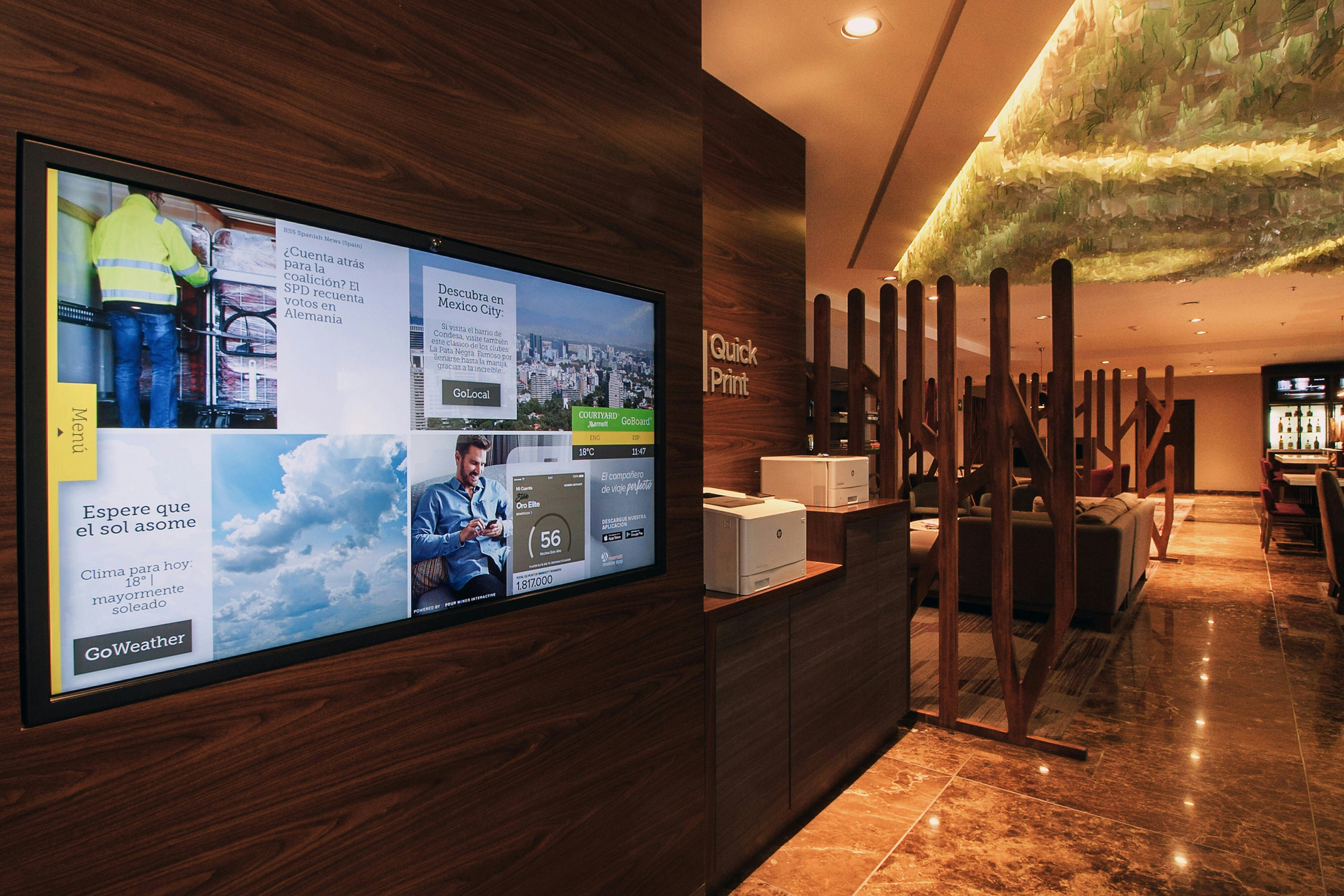 Lobby at Courtyard By Marriott Mexico City Revolucion Ex Radisson Flamingos, MEXICO CITY