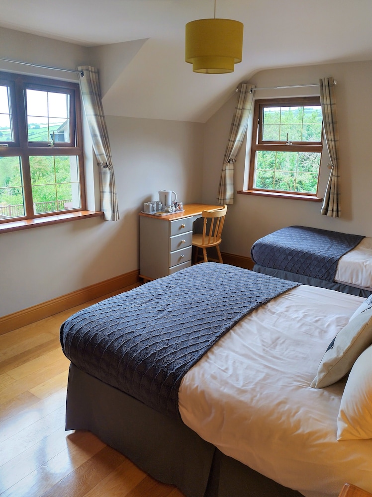 Room, 1 Single and 2 Double Beds, Large