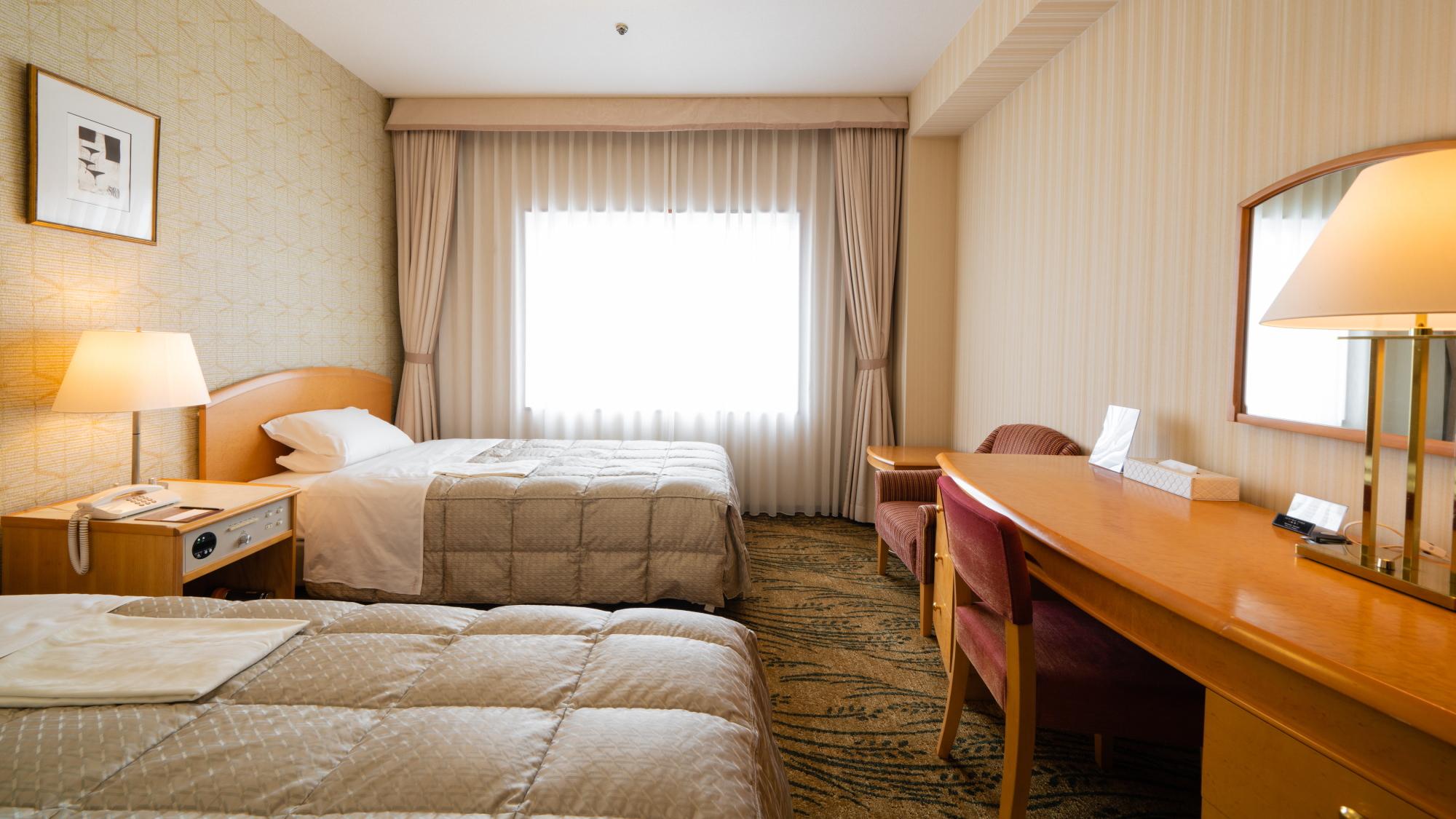 Economy, Twin Beds, City Side, City View, Smoking