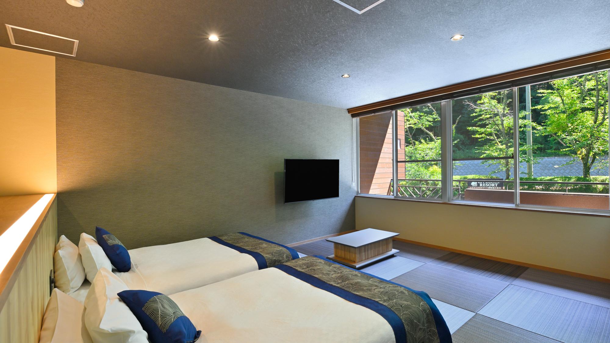 Japanese, Junior Suite, Outdoor Bath, Terrace