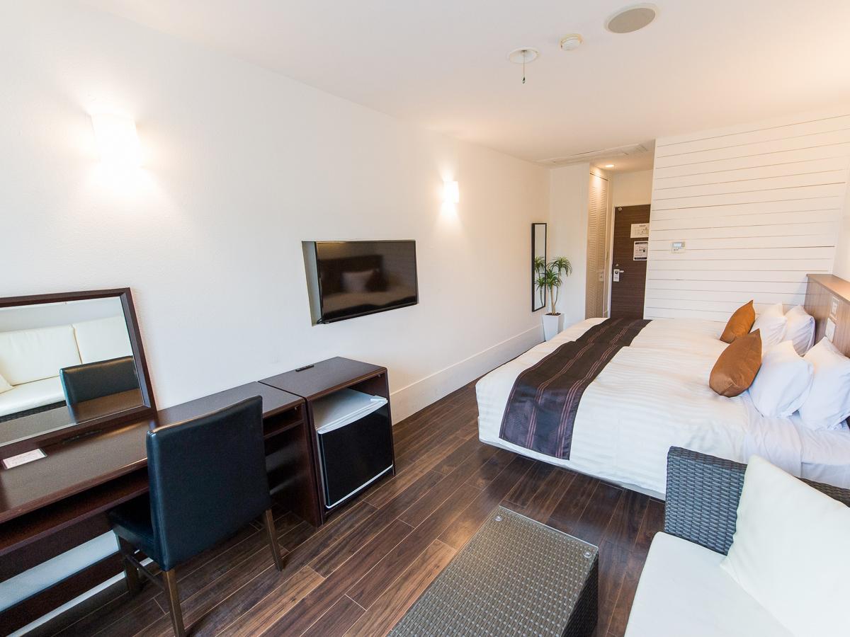 Junior Suite, Deluxe, Twin Beds, Outdoor Bath, Smoking