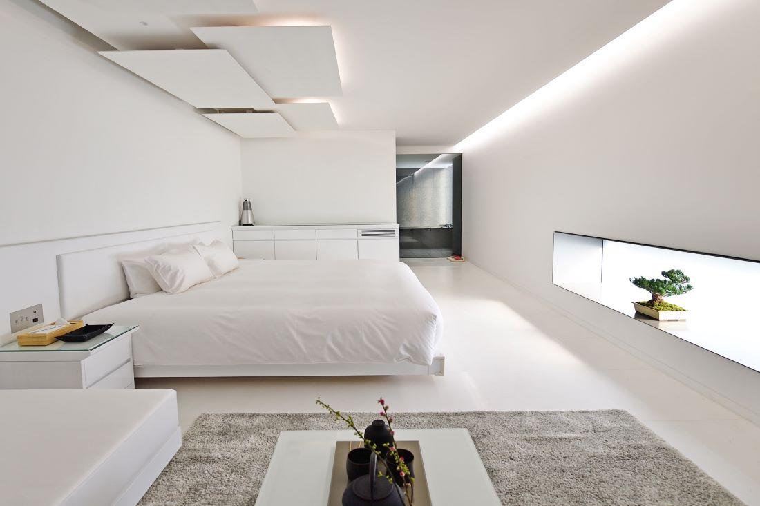 White, Premium, Deluxe, Suite, Double Bed, Garden View