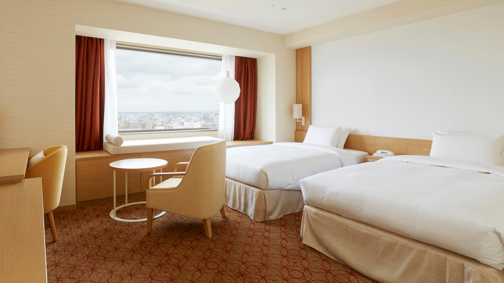 Comfort, Twin Beds, Night View, Large